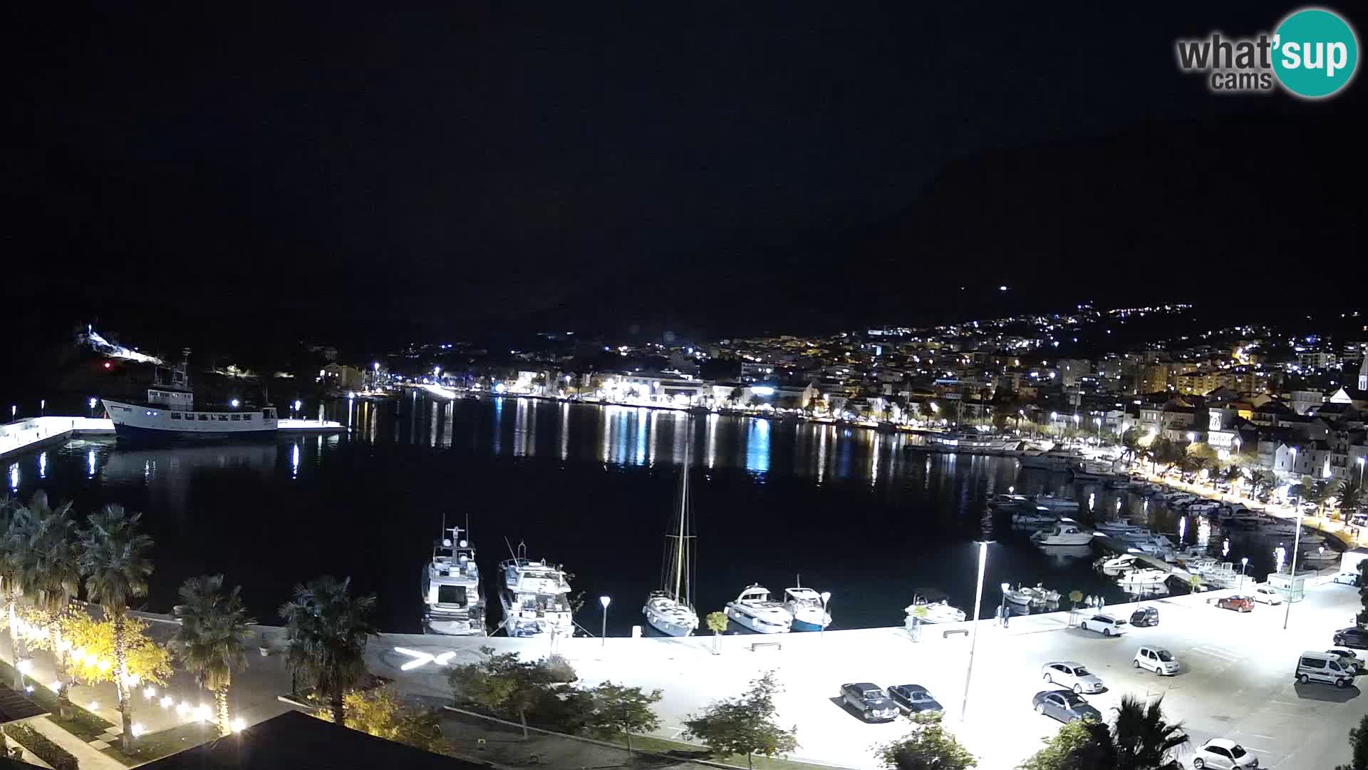 Webcam Makarska paseo junto al mar