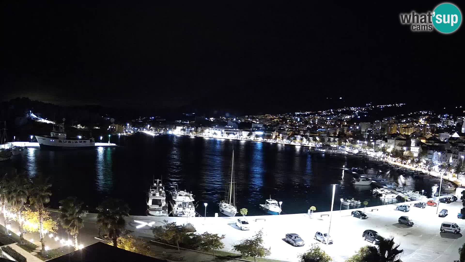 Webcam Makarska paseo junto al mar