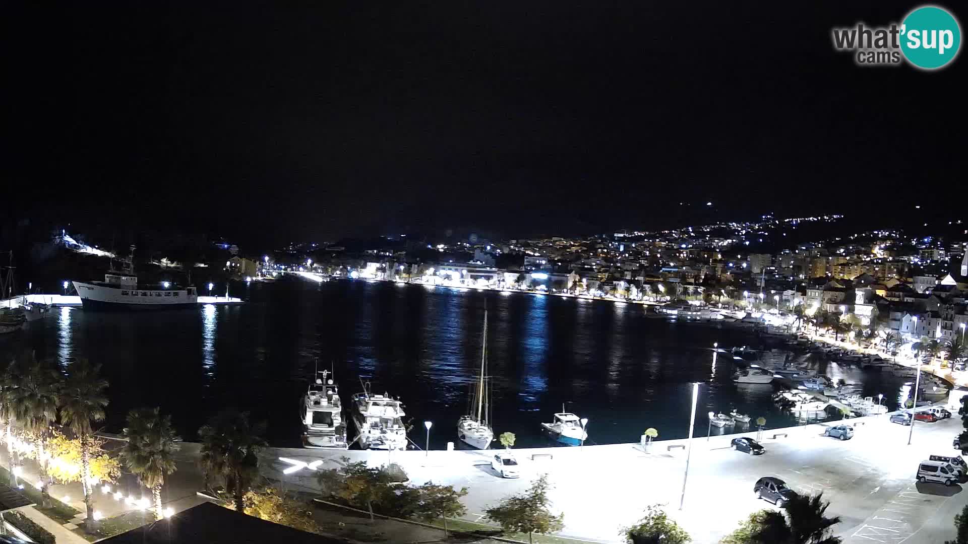 Webcam Makarska paseo junto al mar