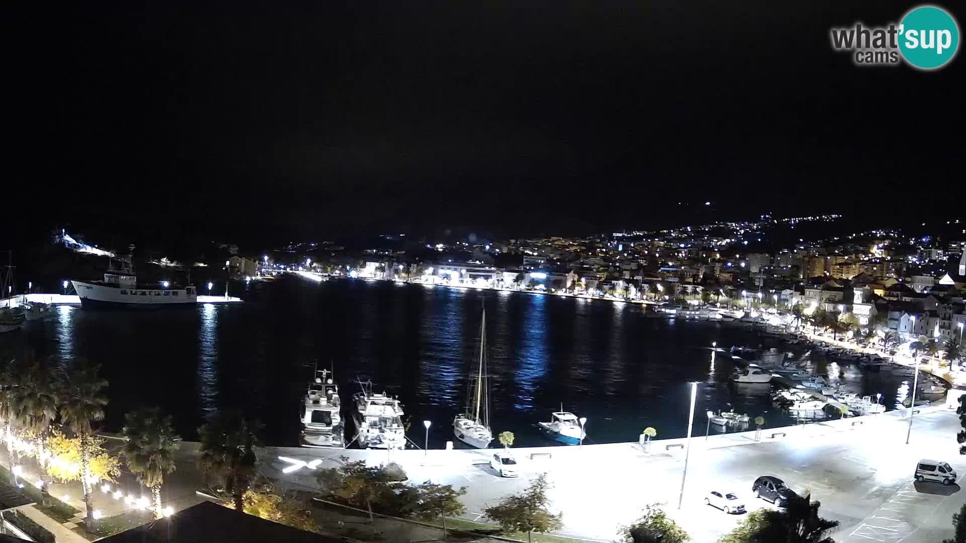 Webcam Makarska paseo junto al mar