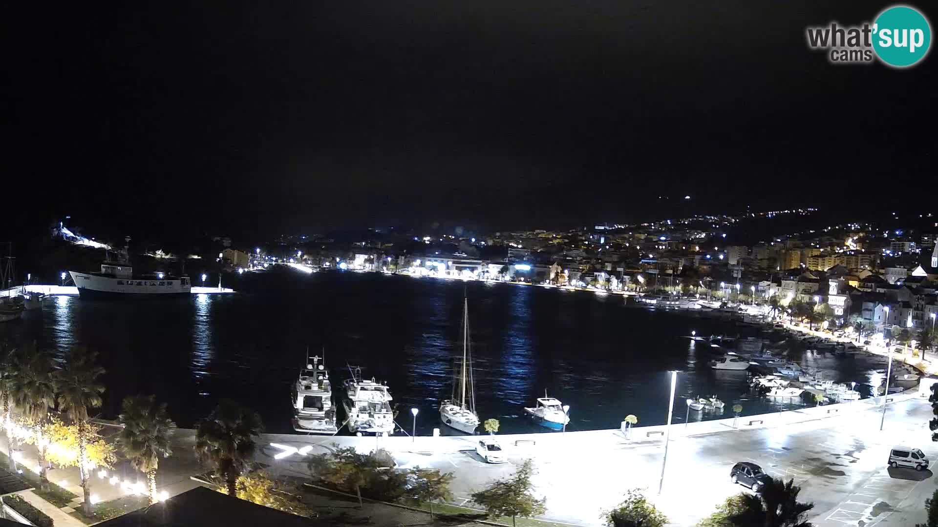 Webcam Makarska paseo junto al mar