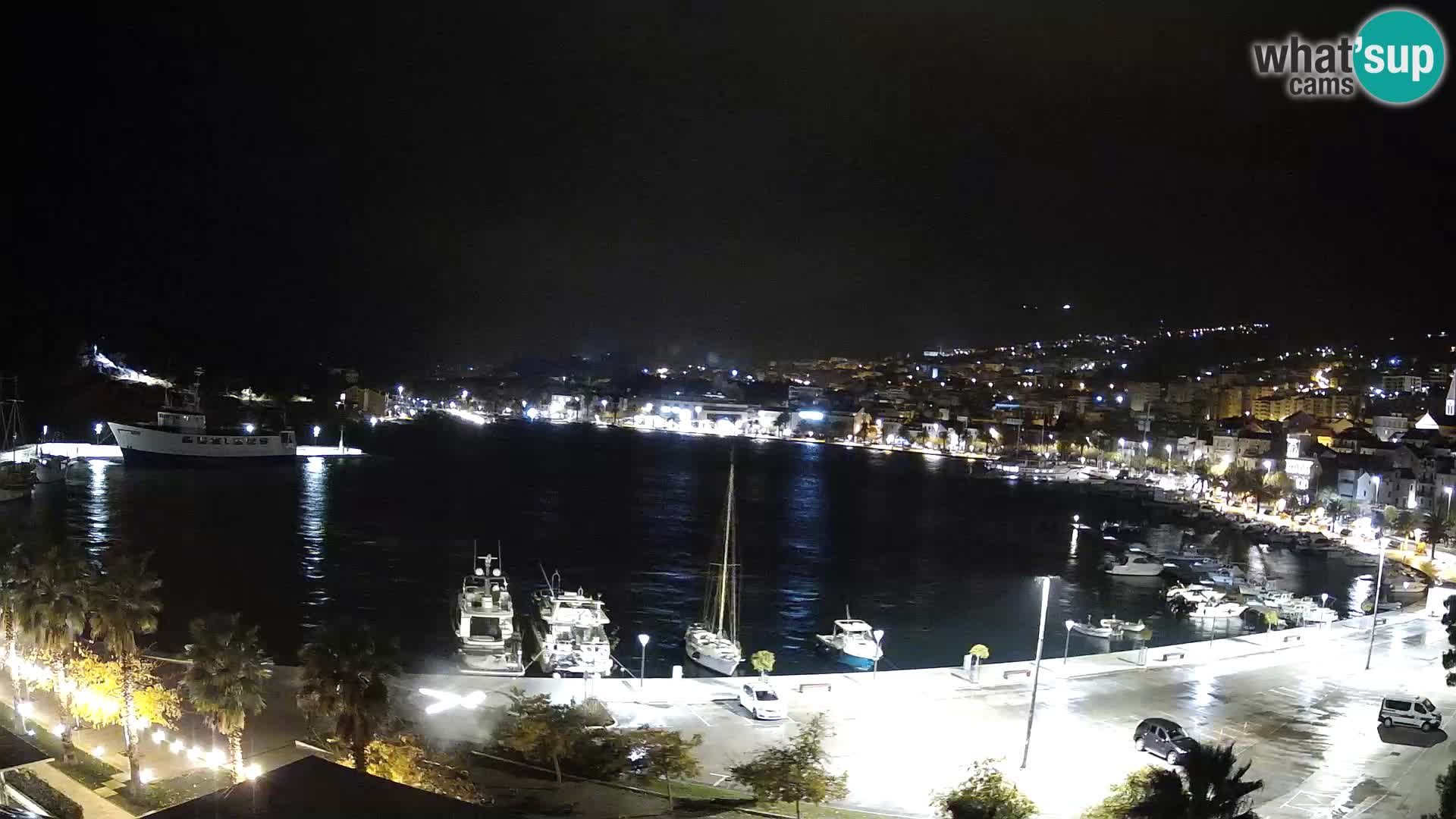 Webcam Makarska paseo junto al mar