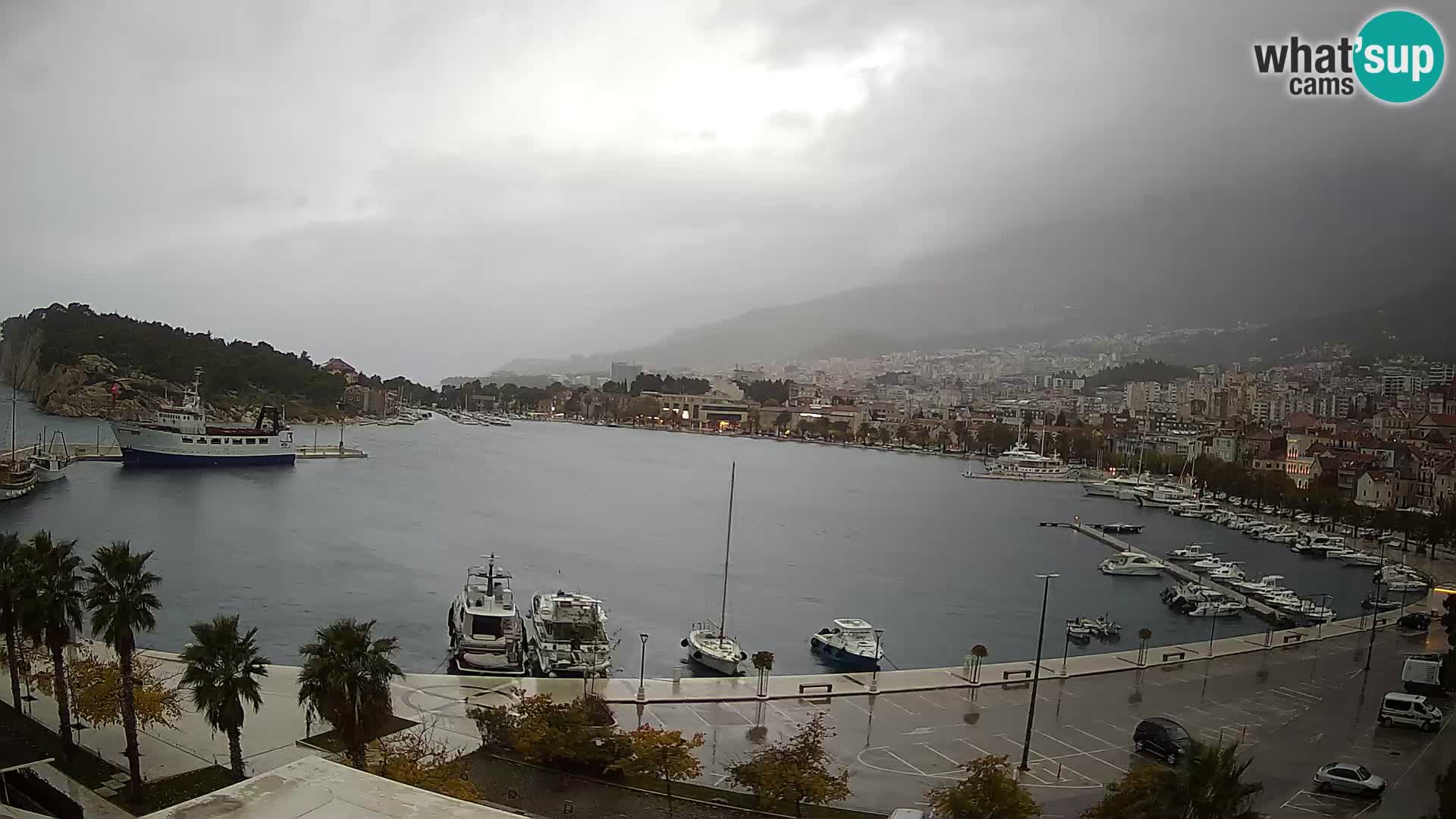 Webcam live -Makarska riva