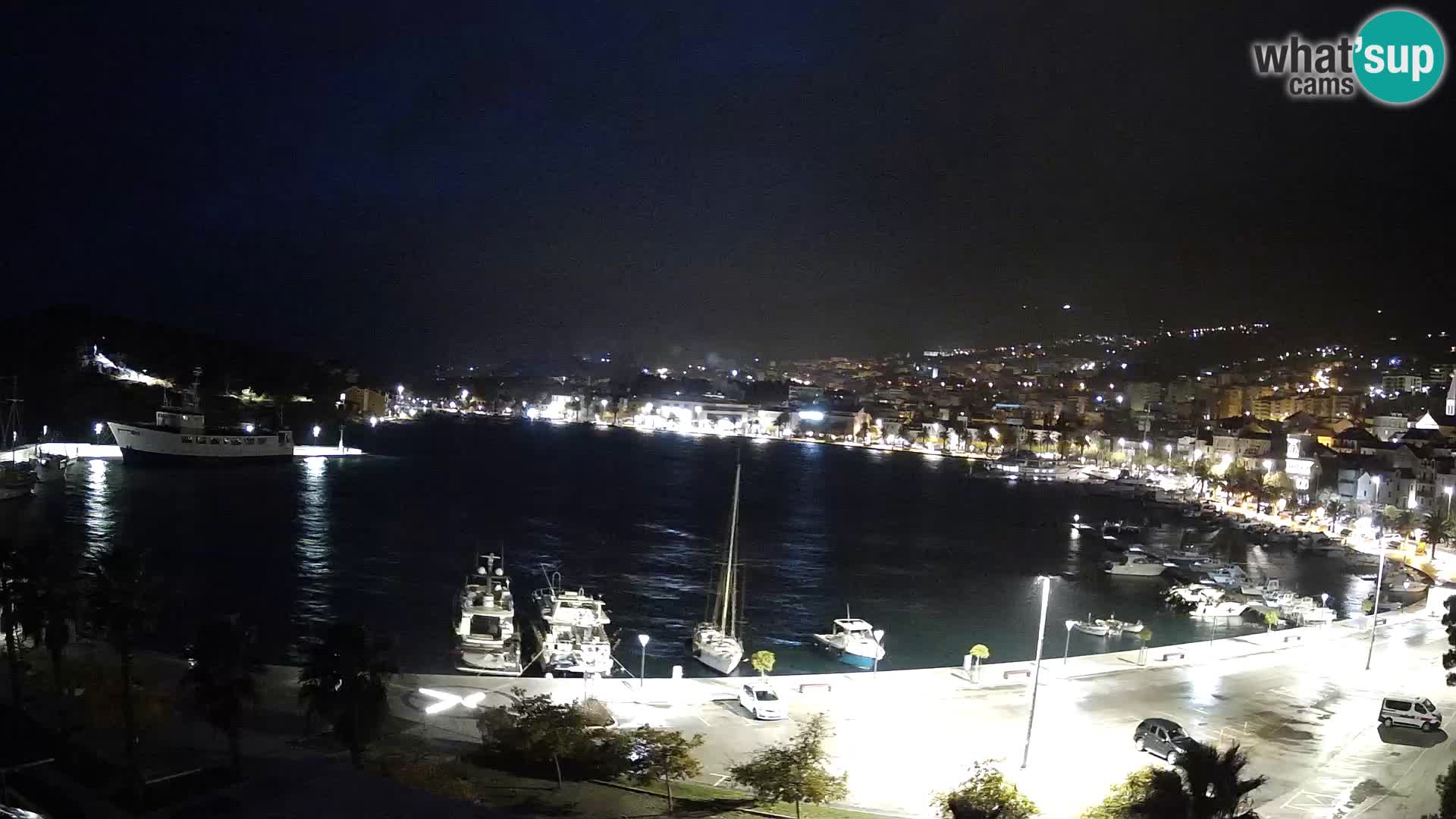 Webcam Makarska paseo junto al mar