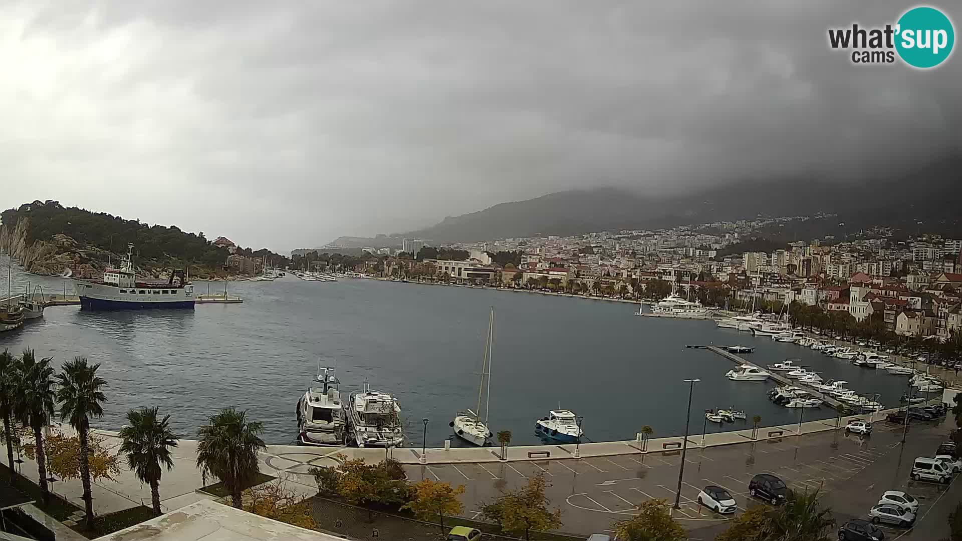 Webcam Makarska paseo junto al mar