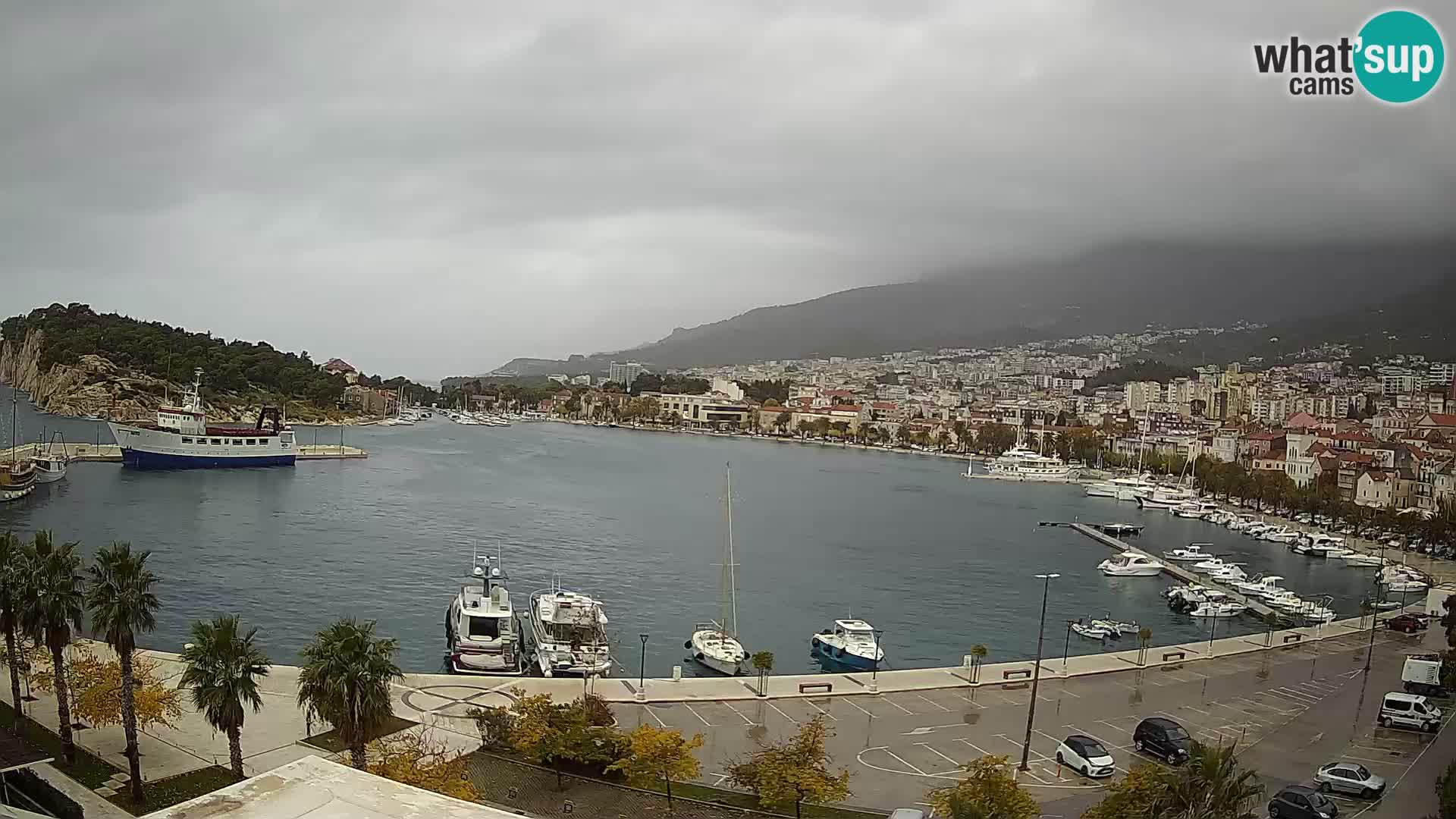 Webcam live -Makarska riva