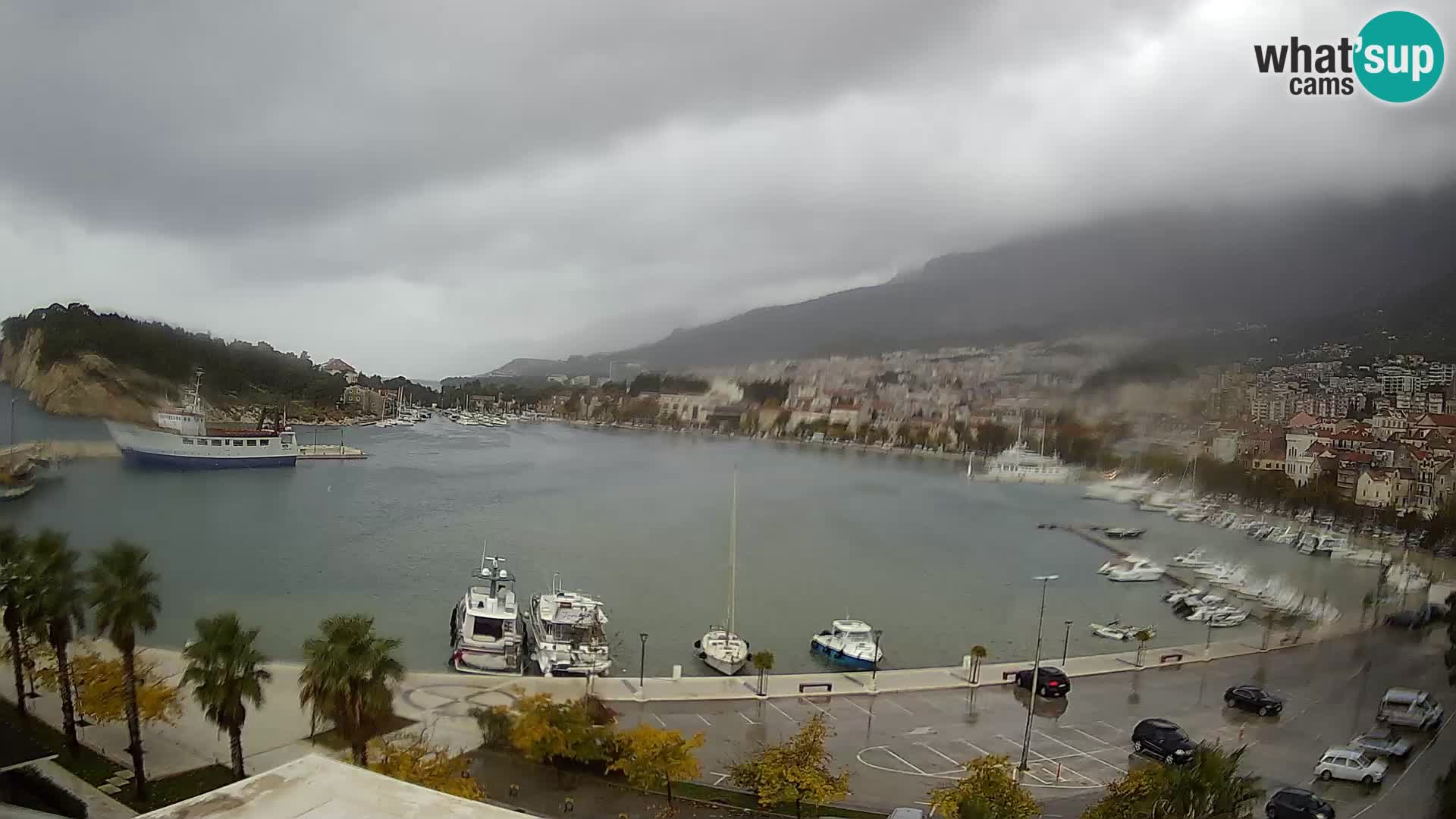 Webcam Makarska paseo junto al mar