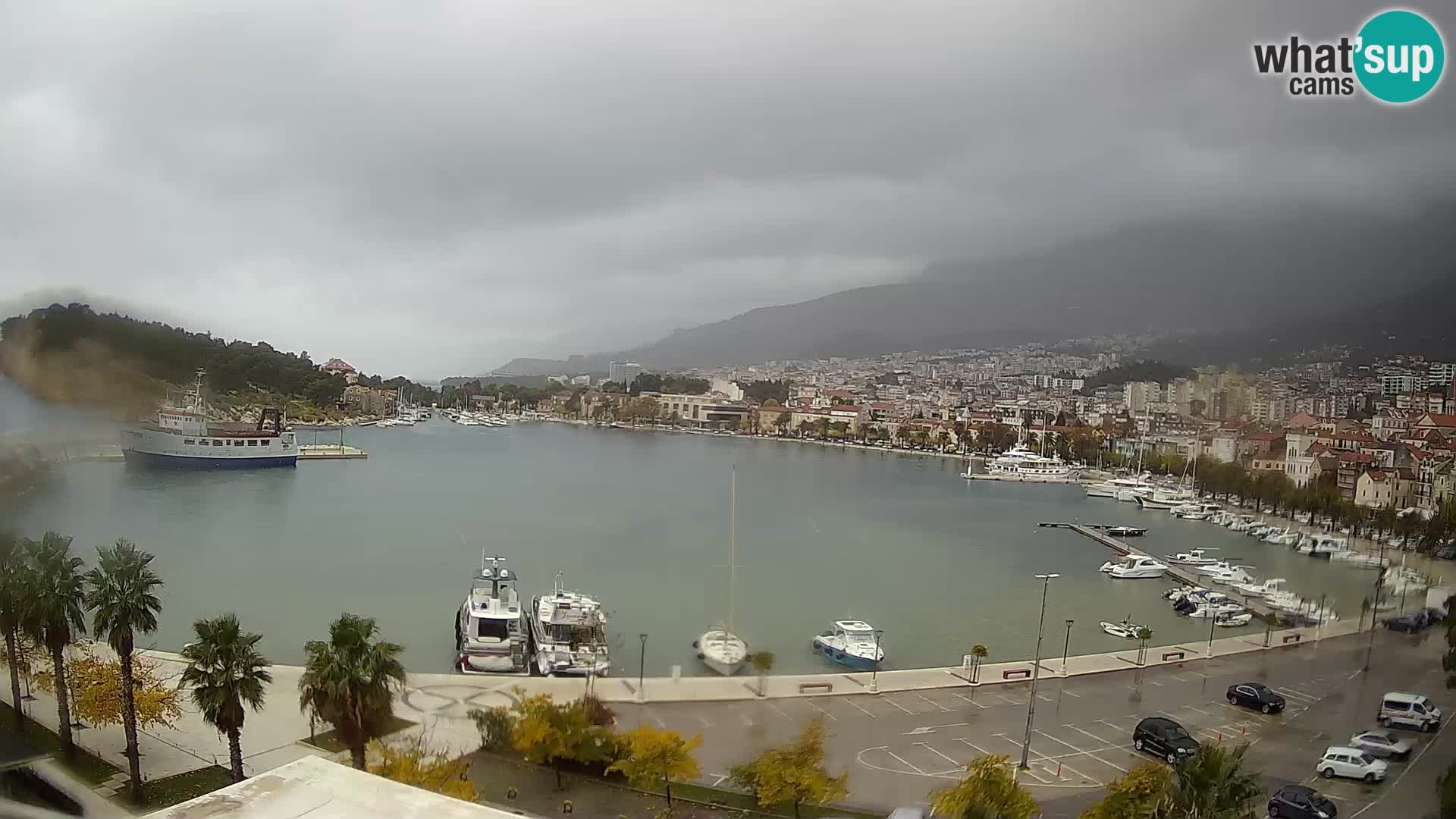 Webcam Makarska paseo junto al mar