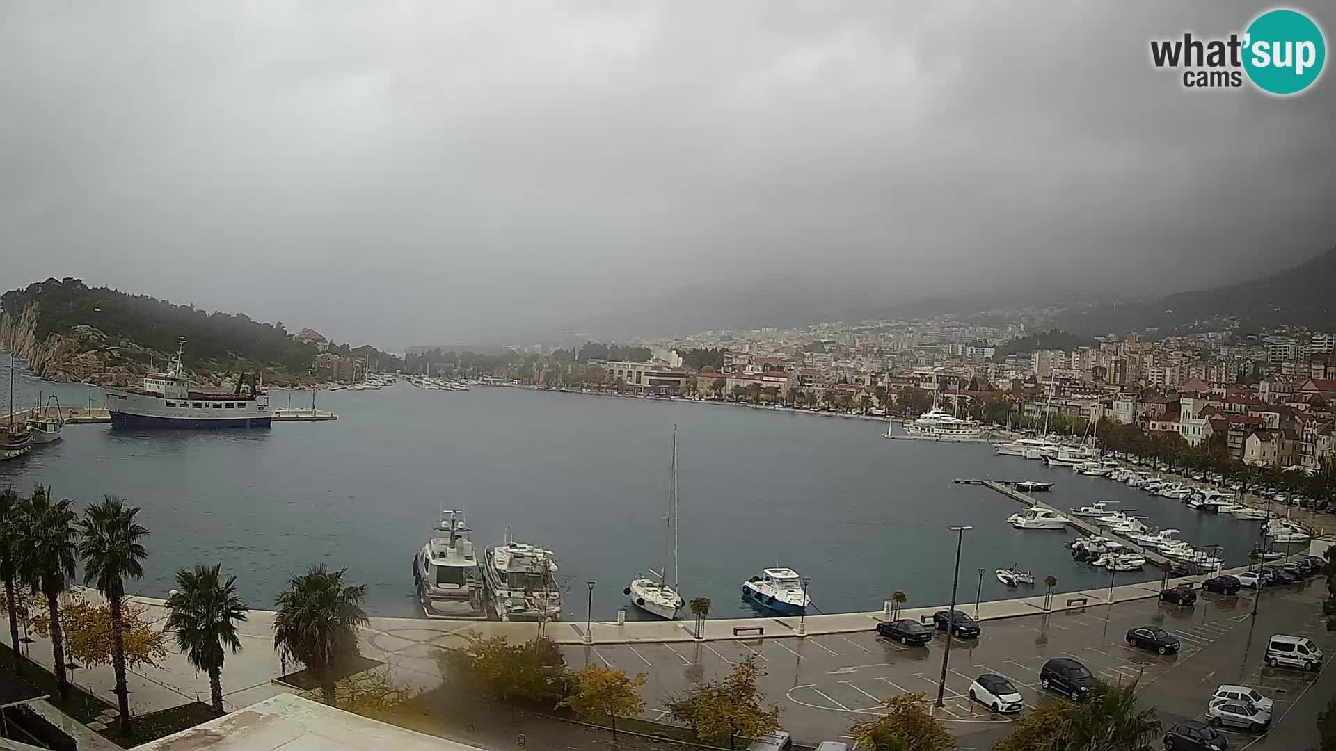 Webcam Makarska paseo junto al mar