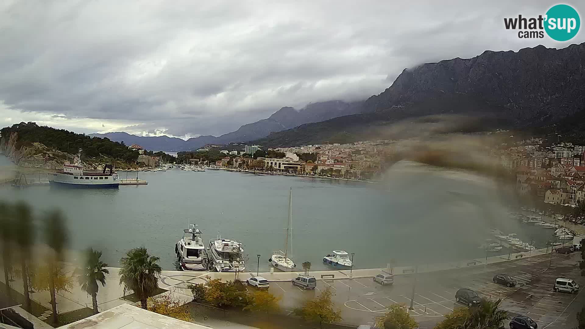 Webcam Makarska paseo junto al mar