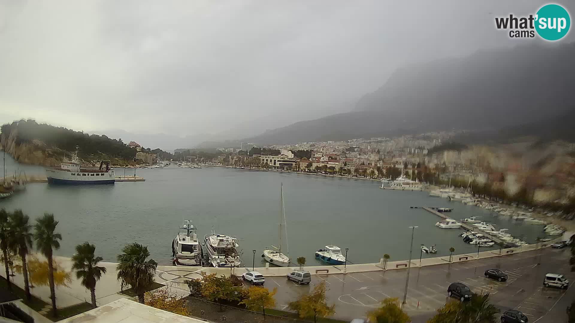 Webcam Makarska paseo junto al mar