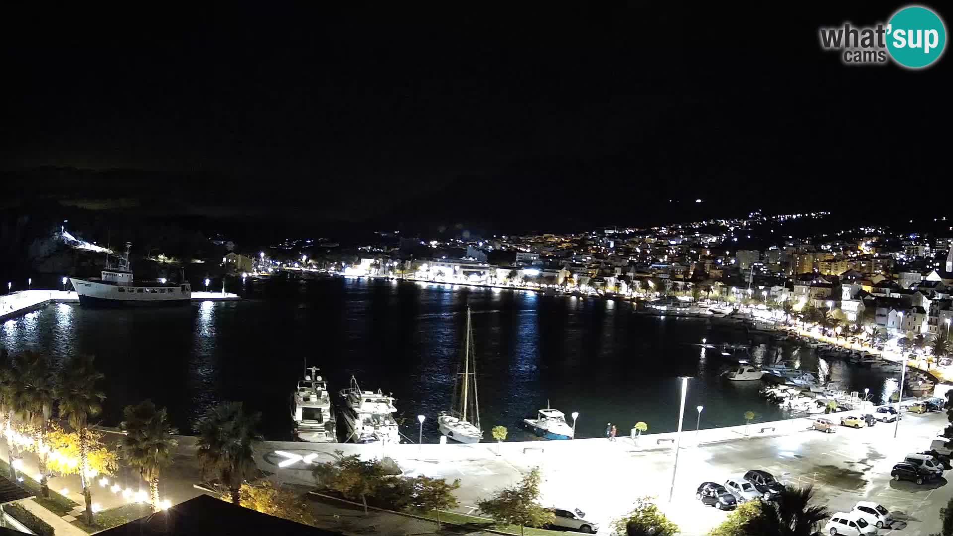 Webcam live -Makarska riva