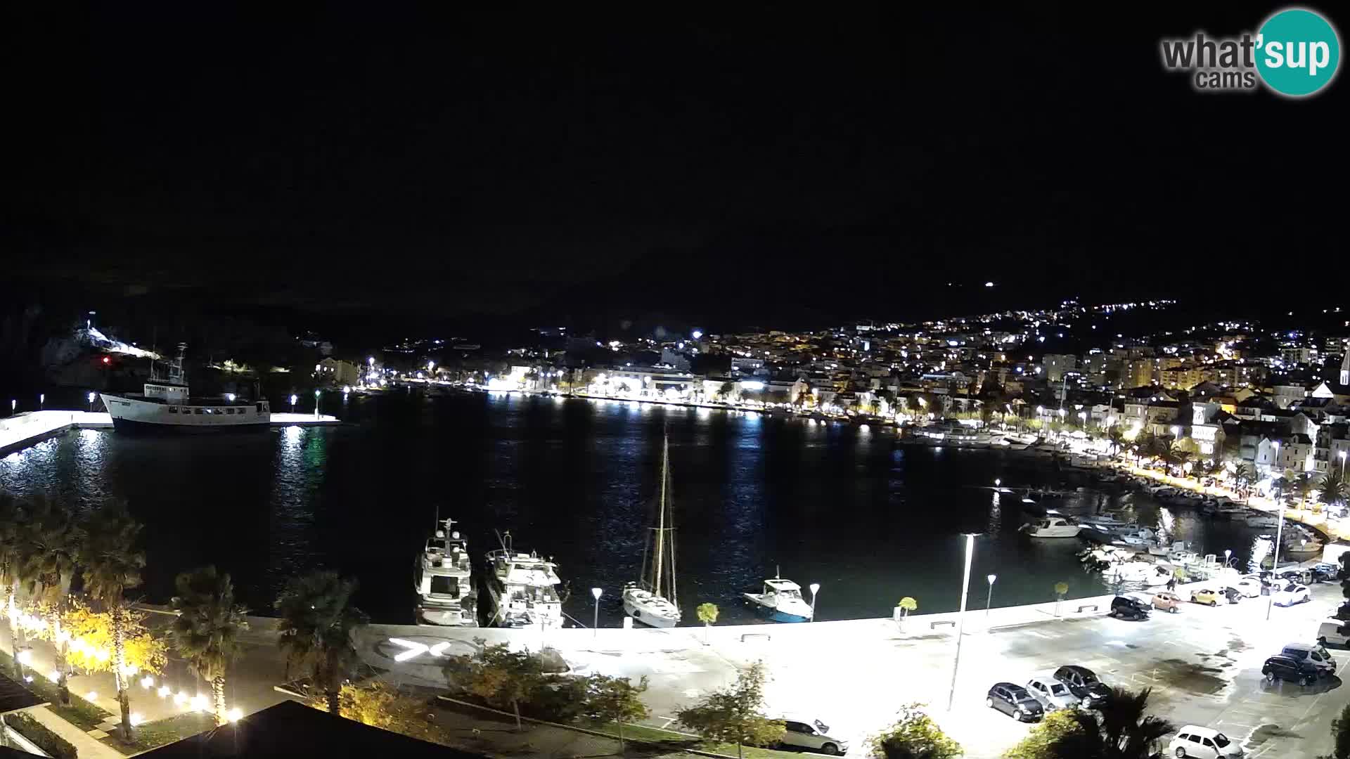 Webcam Makarska paseo junto al mar