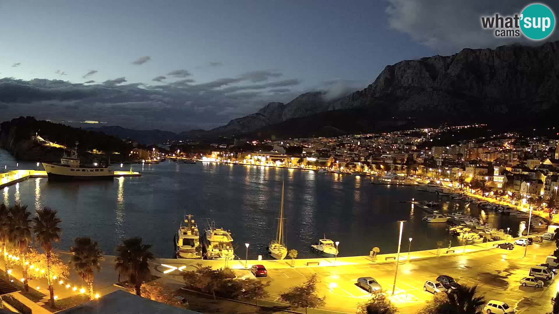 Webcam live -Makarska riva