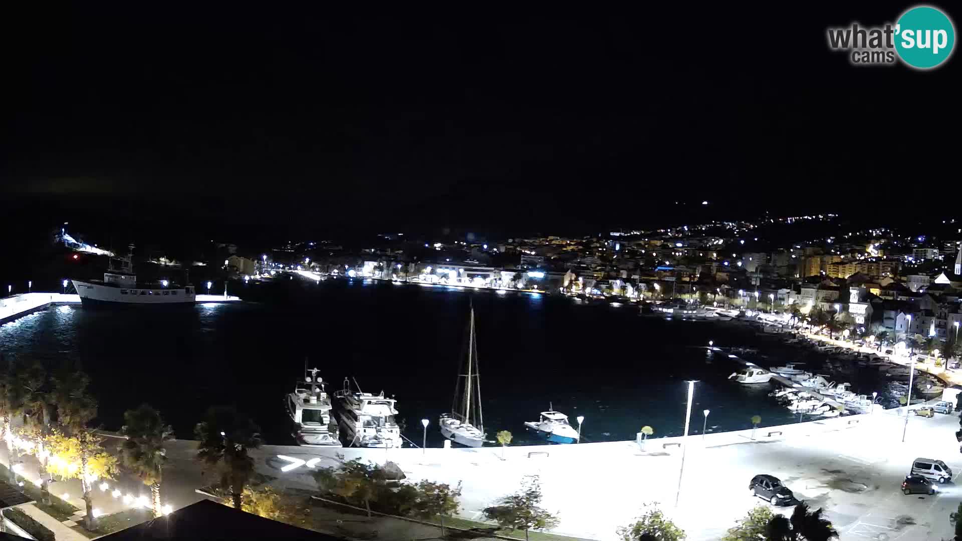 Webcam live -Makarska riva