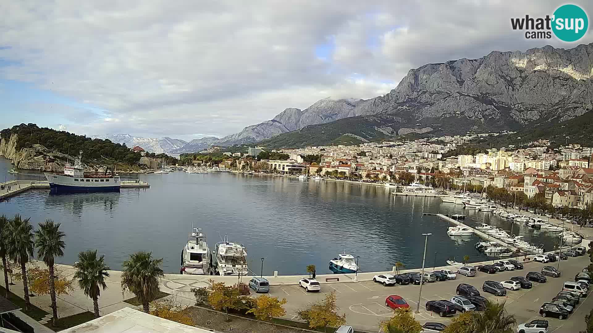 Webcam live -Makarska riva