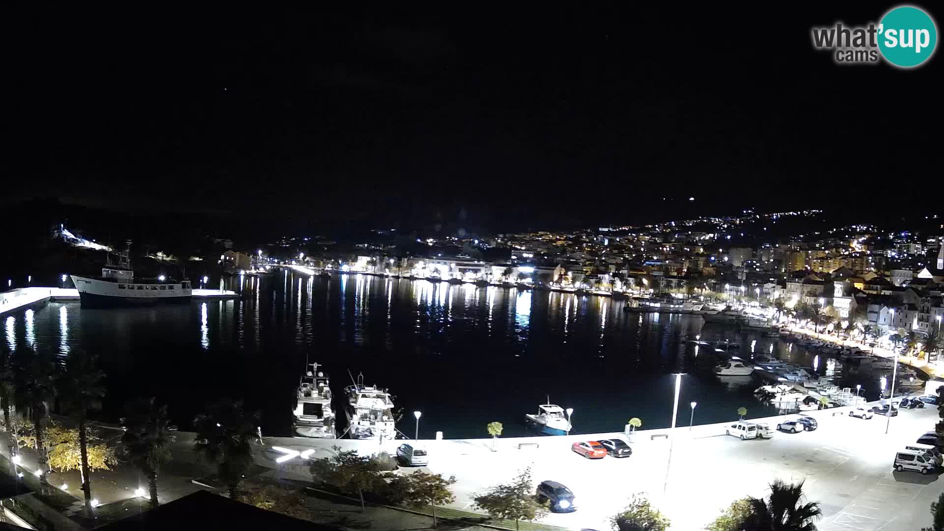 Webcam Makarska paseo junto al mar