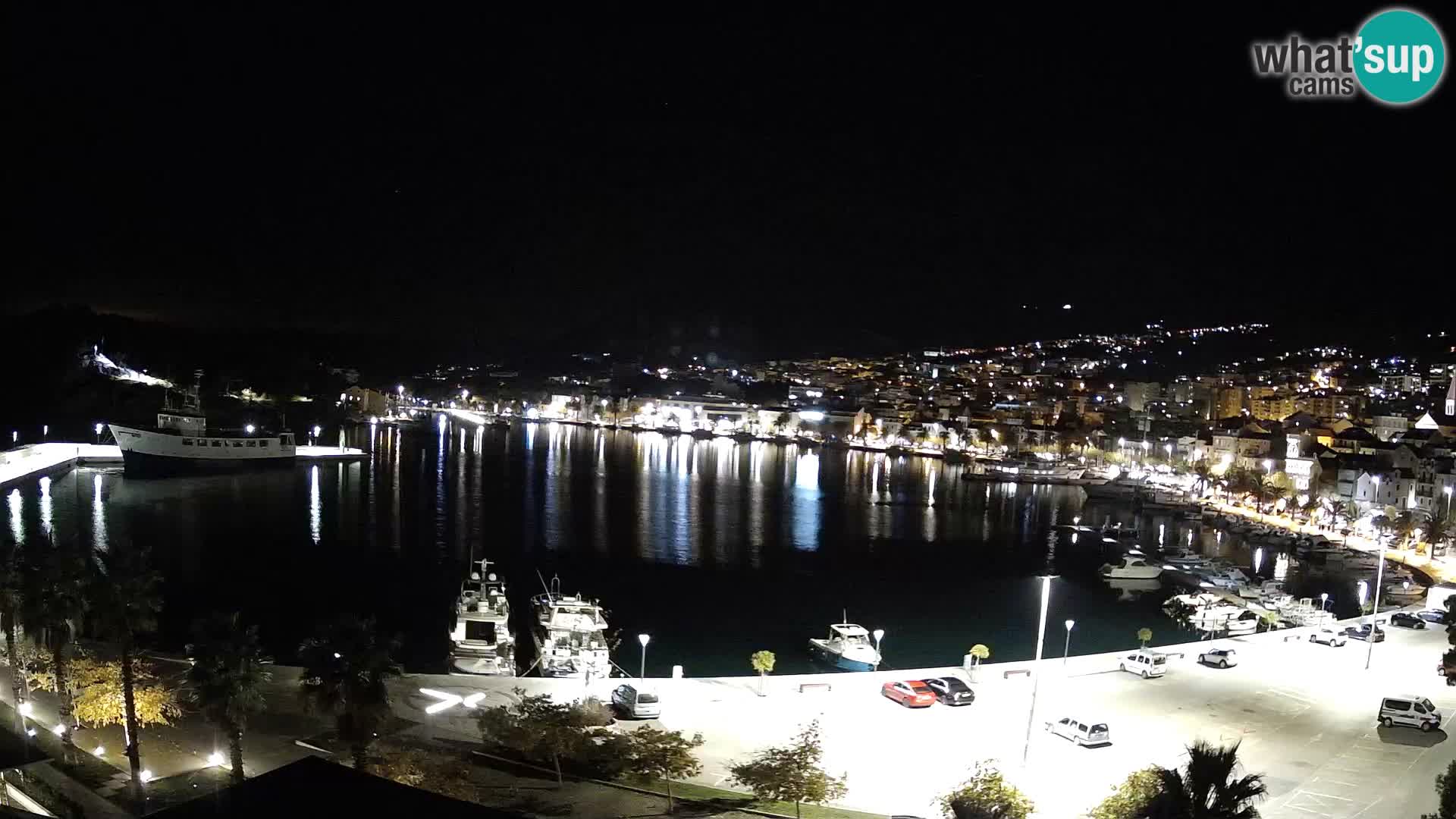 Webcam Makarska paseo junto al mar