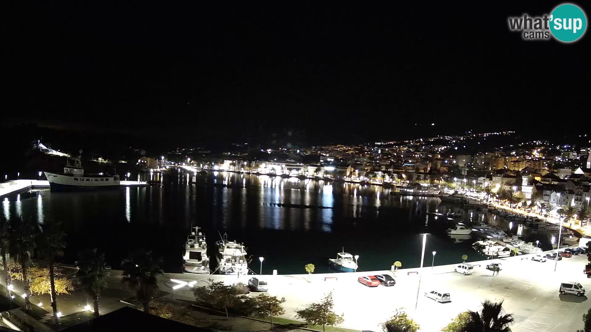 Webcam Makarska paseo junto al mar