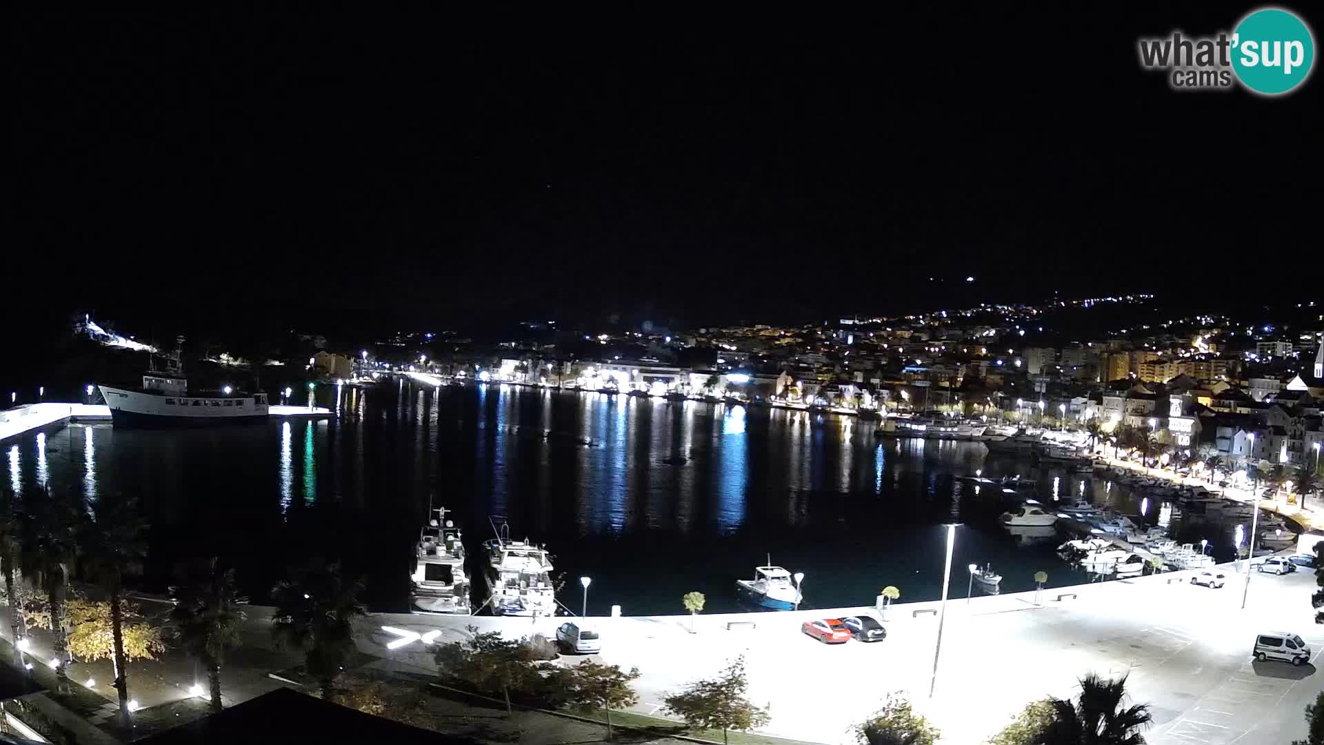 Webcam Makarska paseo junto al mar