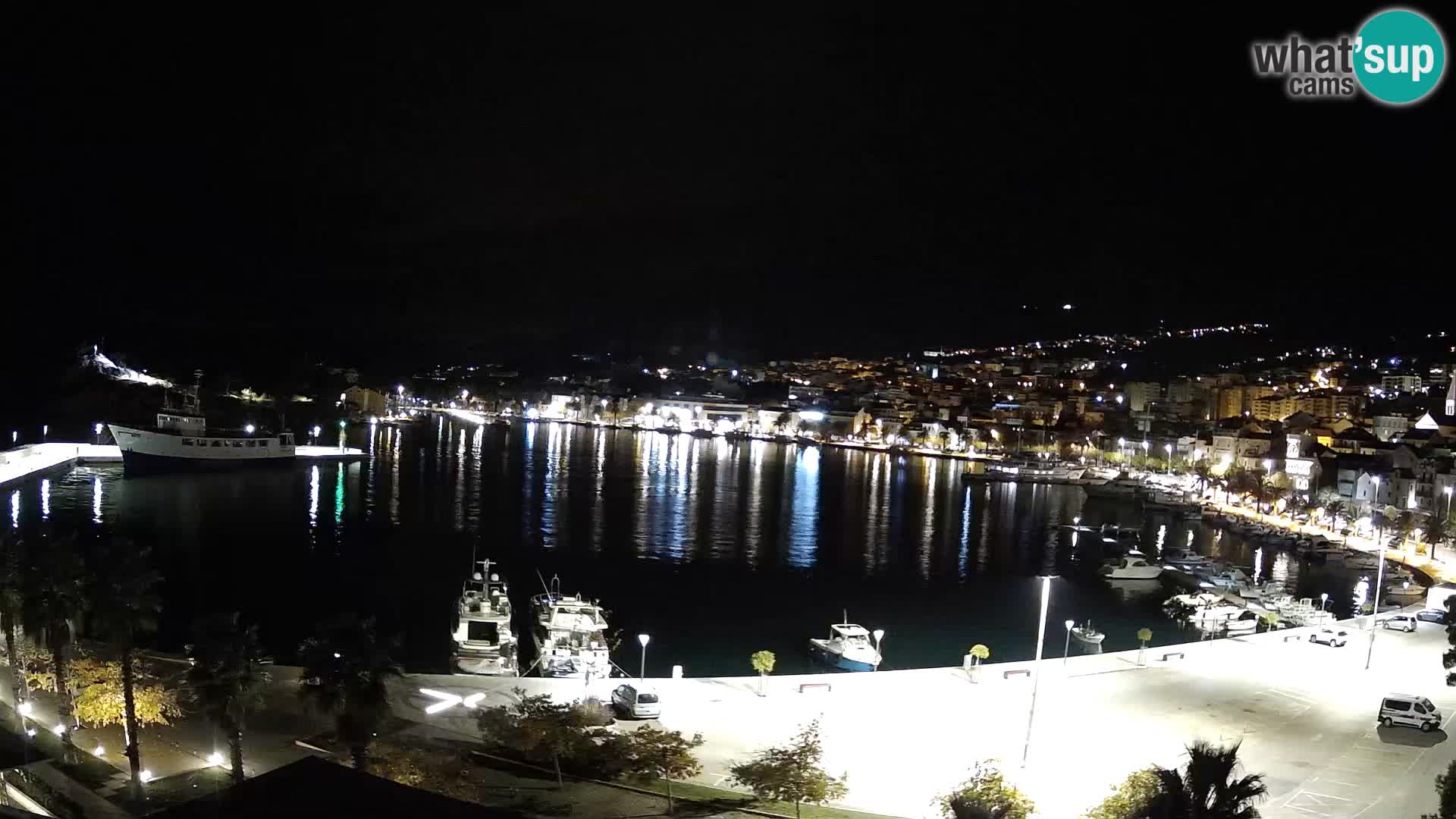 Webcam Makarska paseo junto al mar