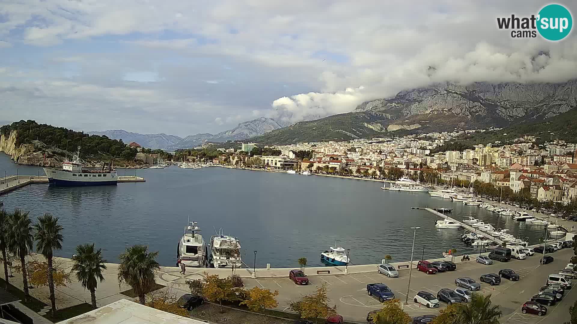 Webcam live -Makarska riva