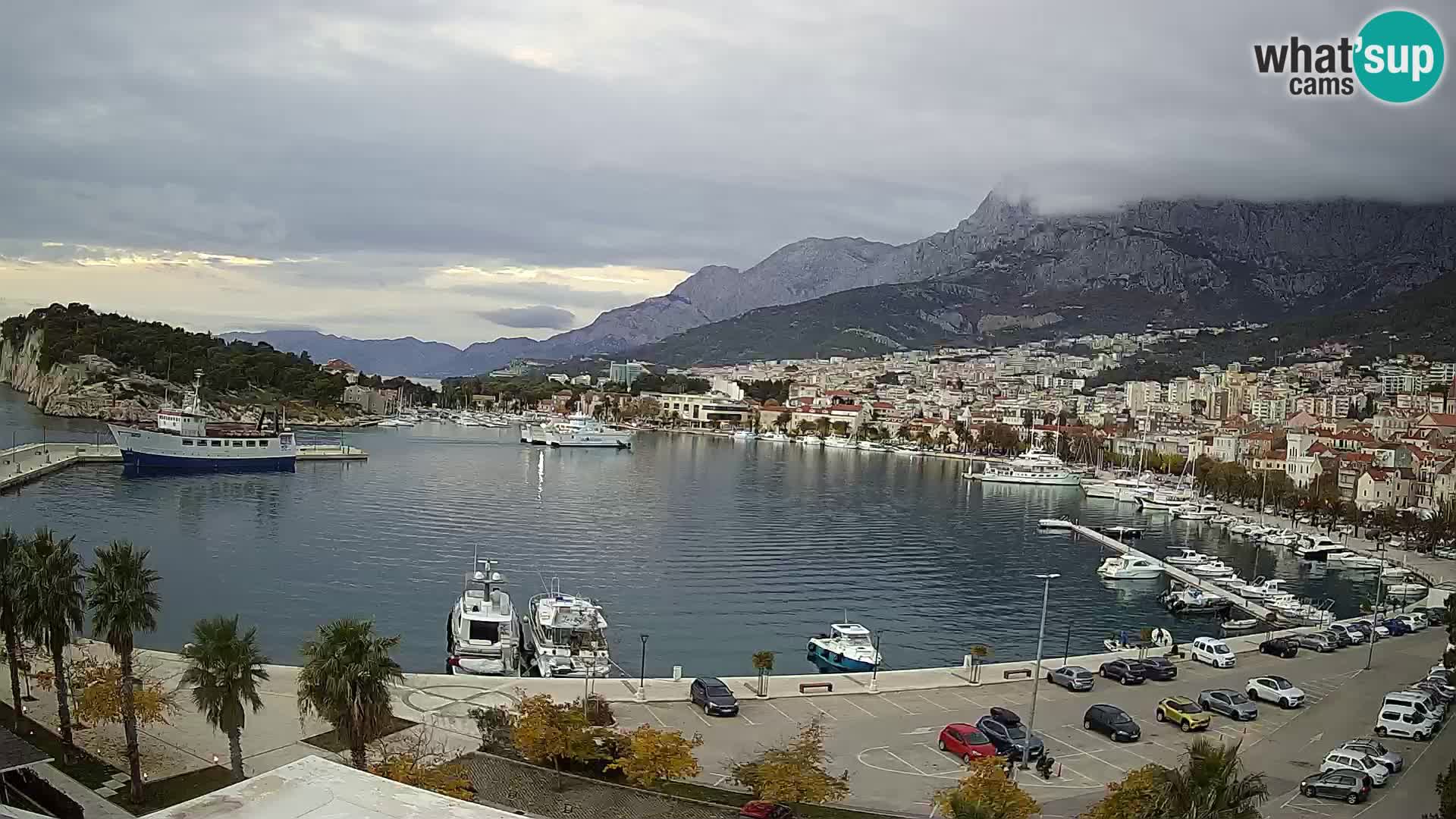 Webcam live -Makarska riva