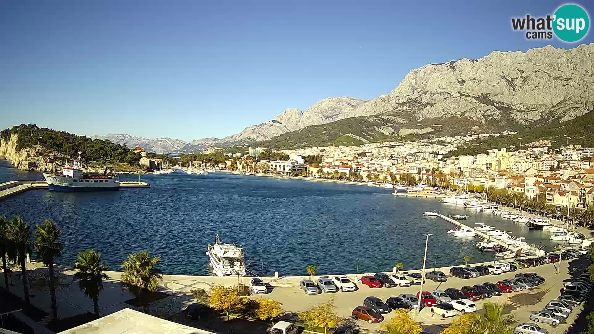 Webcam live -Makarska riva