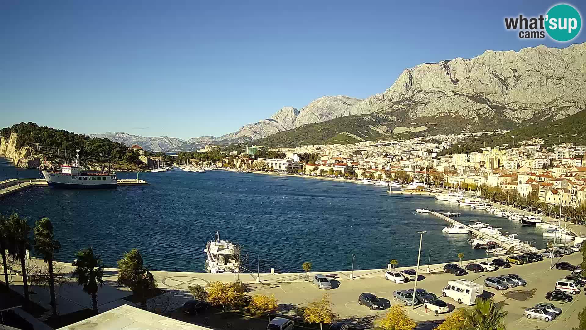 Webcam live -Makarska riva