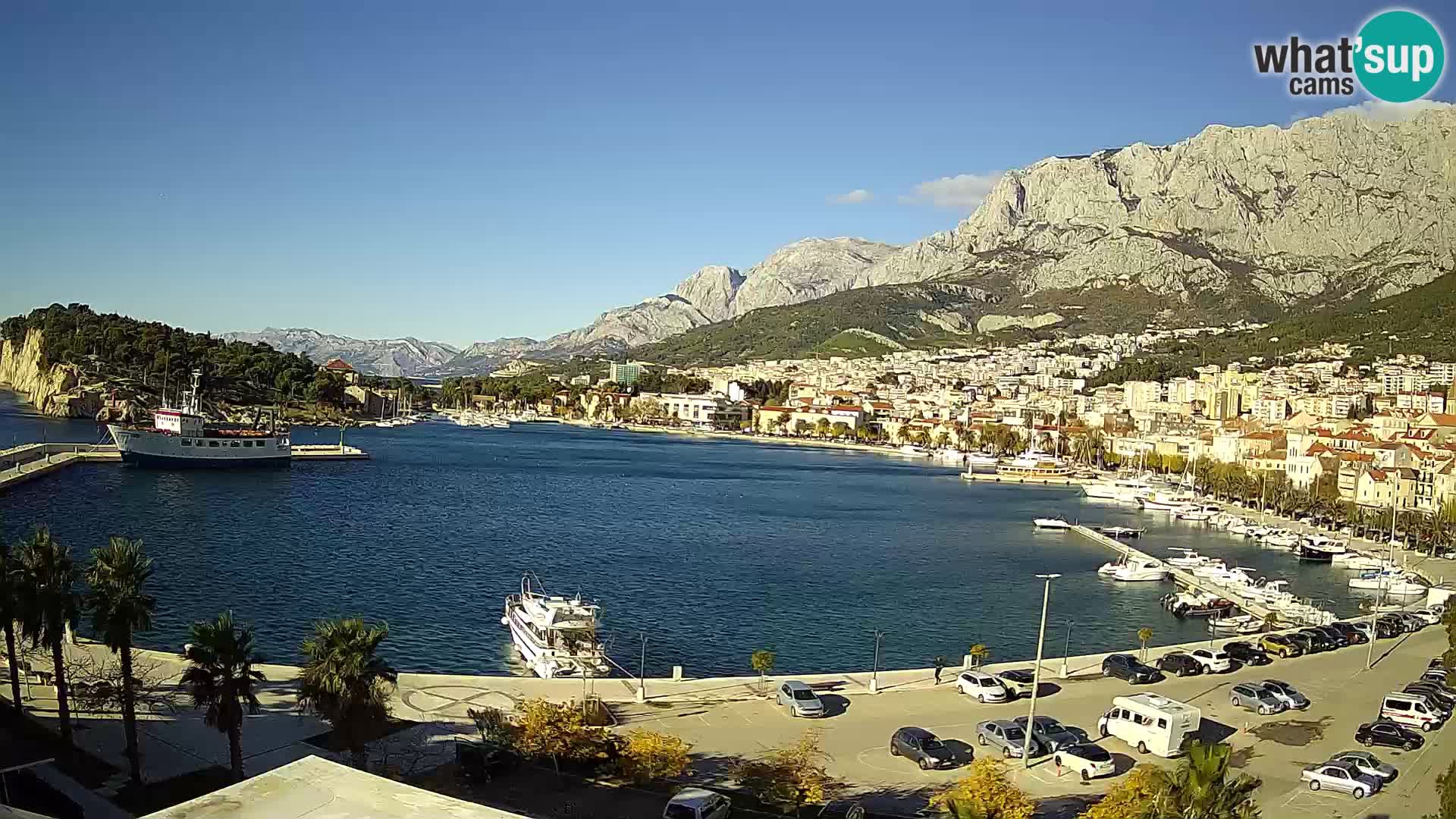 Webcam live -Makarska riva