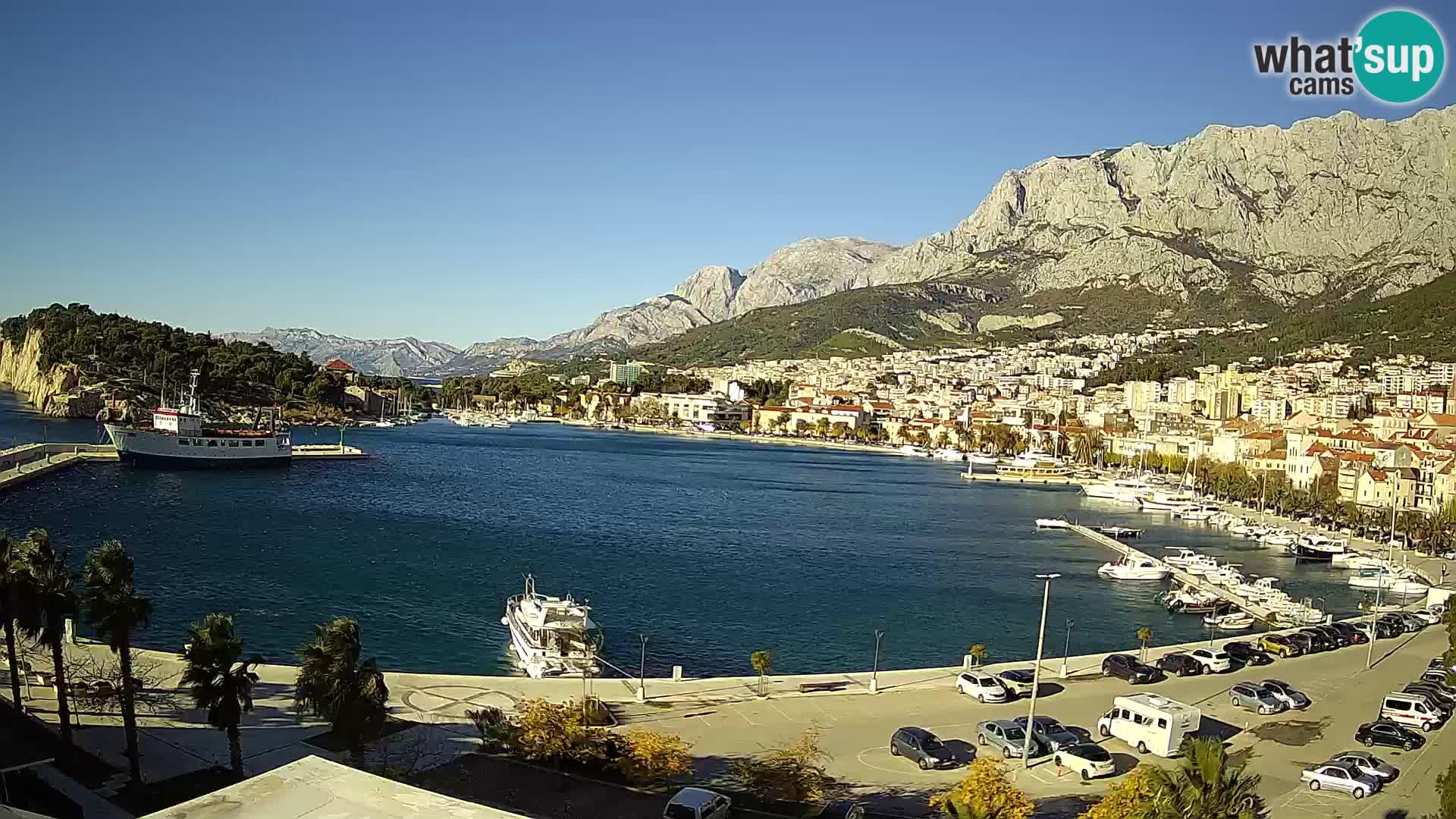 Webcam live -Makarska riva