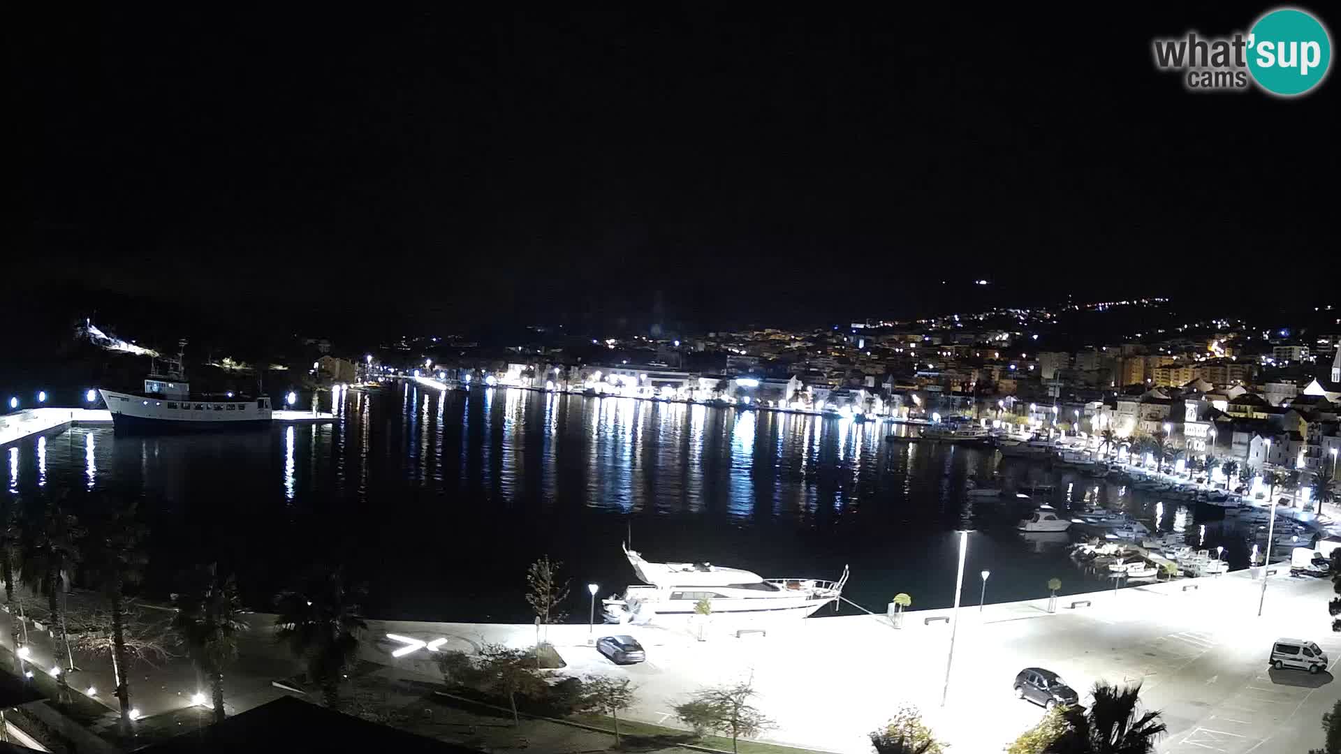 Webcam Makarska paseo junto al mar