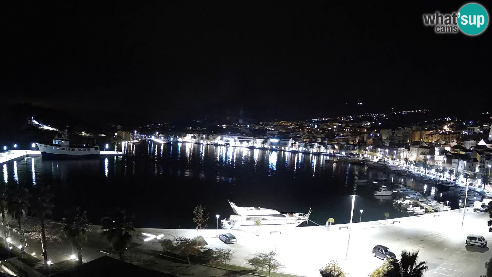 Webcam Makarska paseo junto al mar