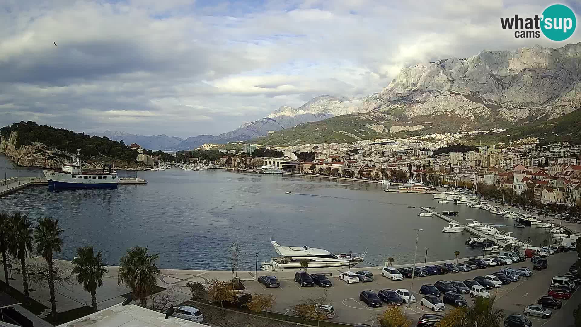 Webcam live -Makarska riva