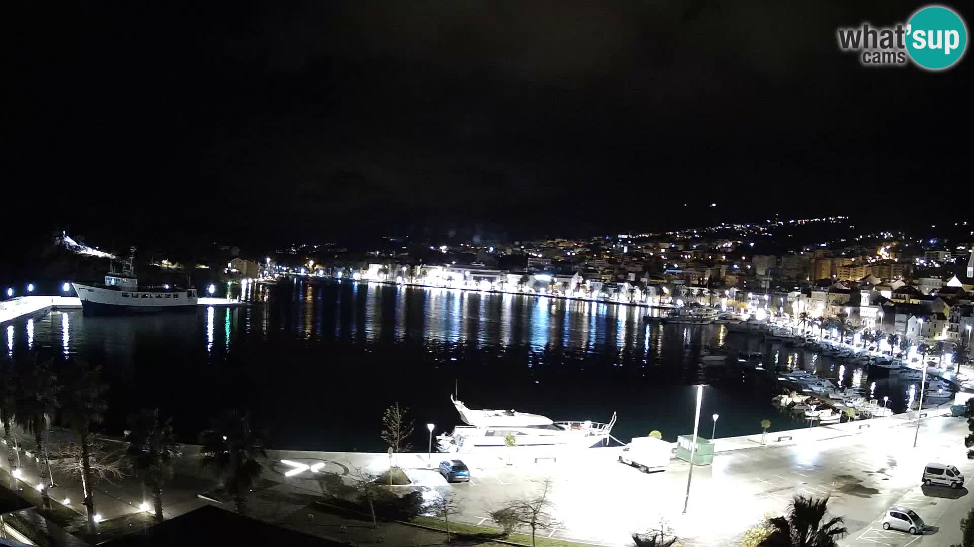 Webcam Makarska paseo junto al mar