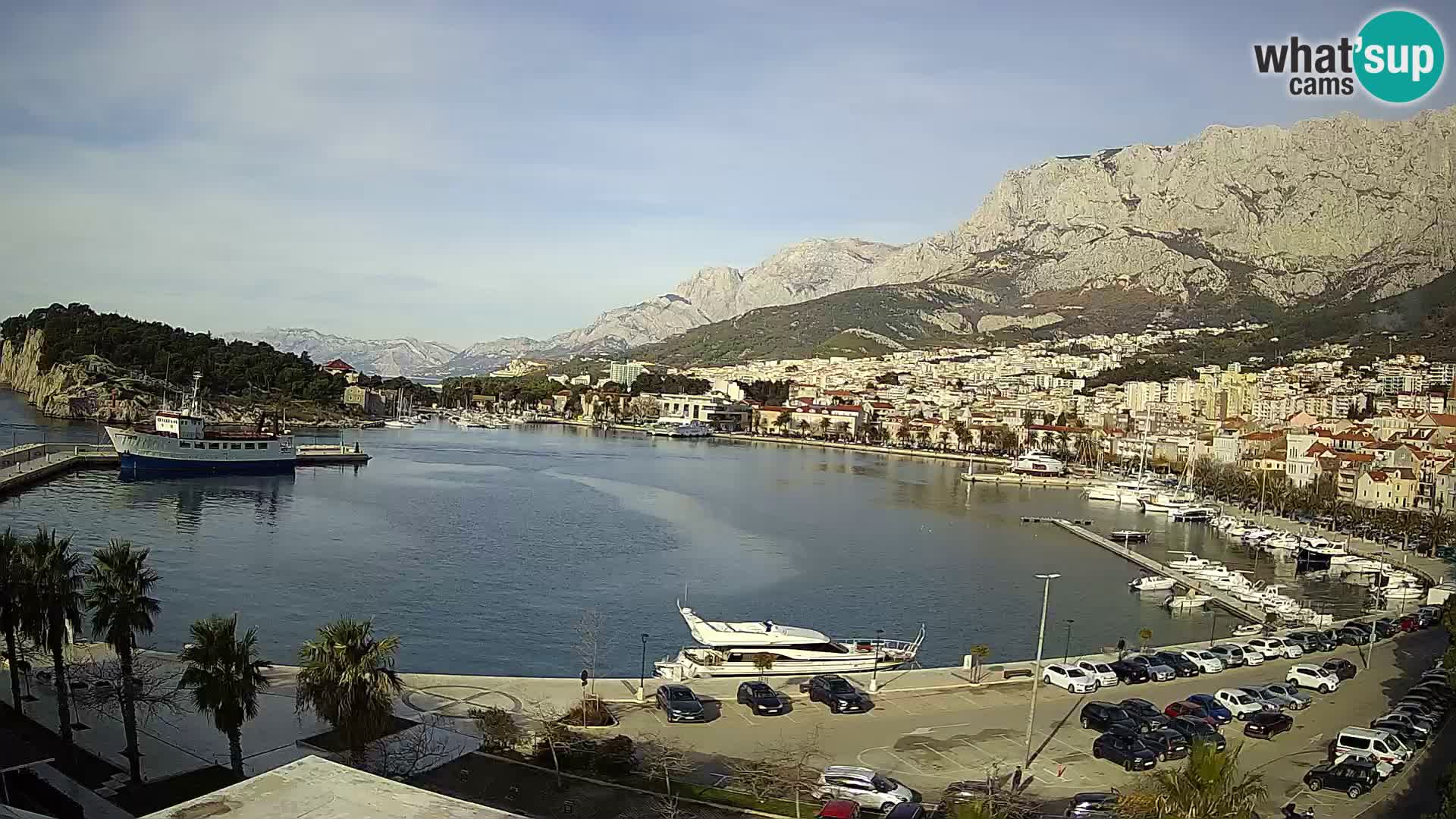 Webcam live -Makarska riva