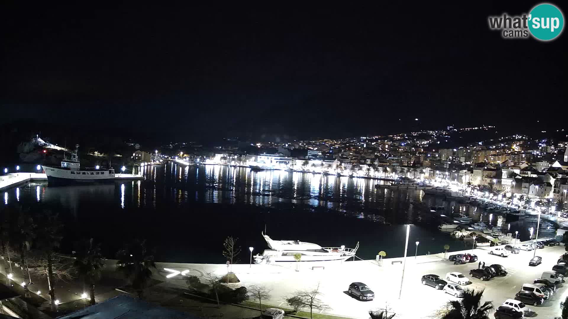 Webcam Makarska paseo junto al mar