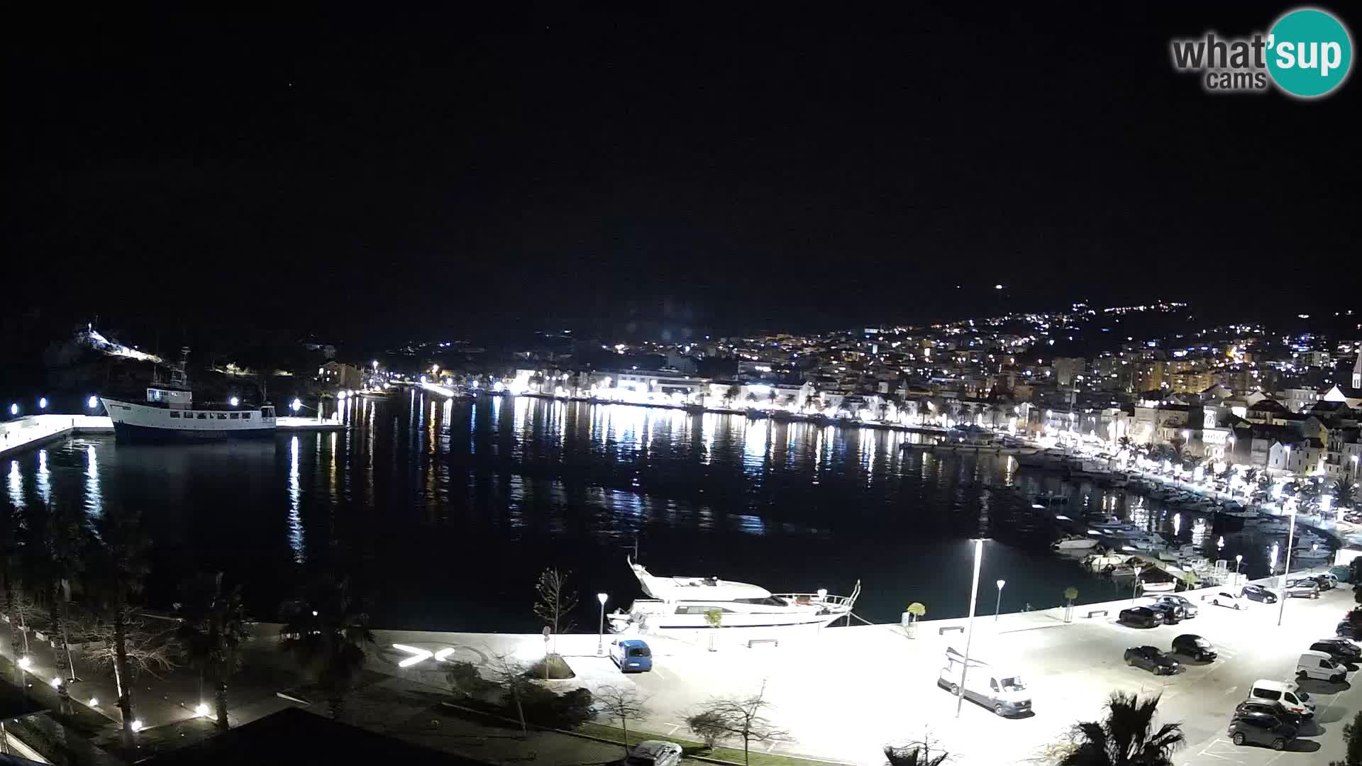 Webcam Makarska paseo junto al mar