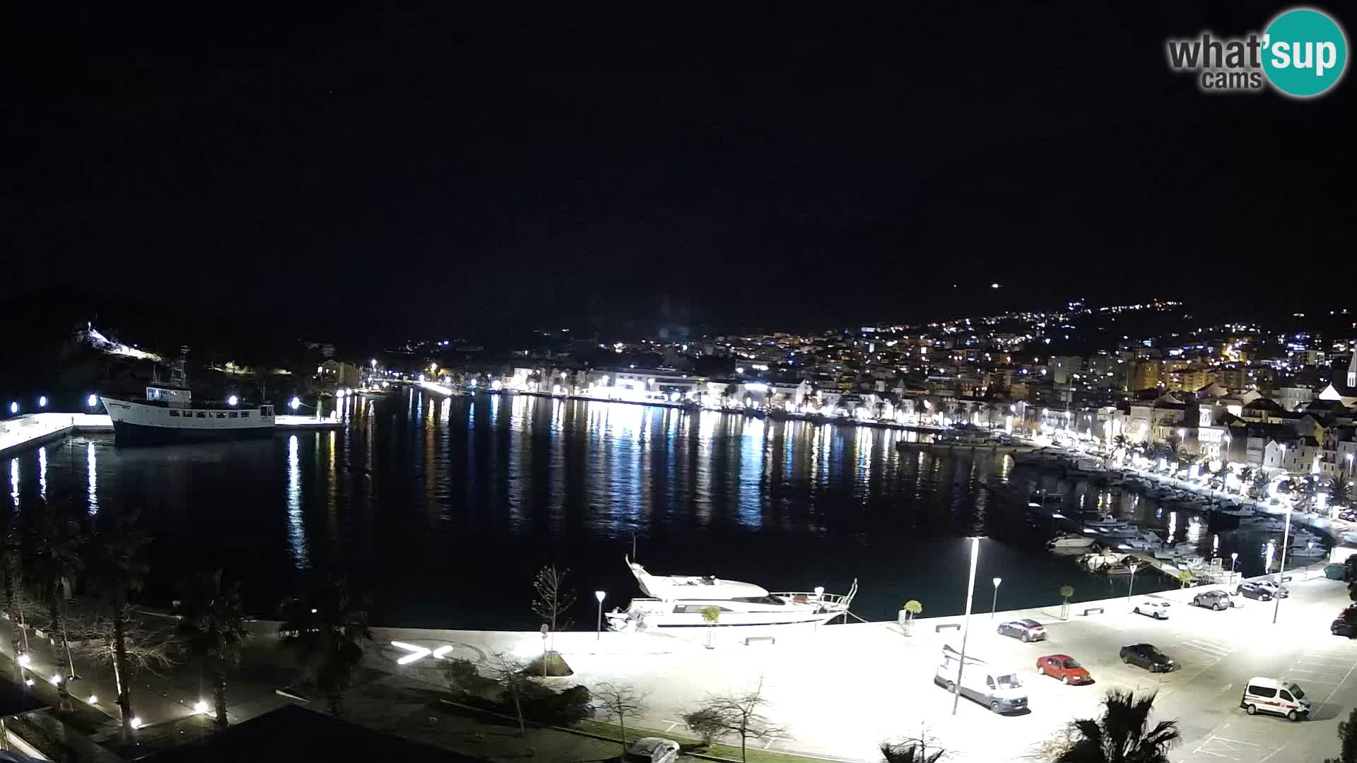 Webcam Makarska paseo junto al mar