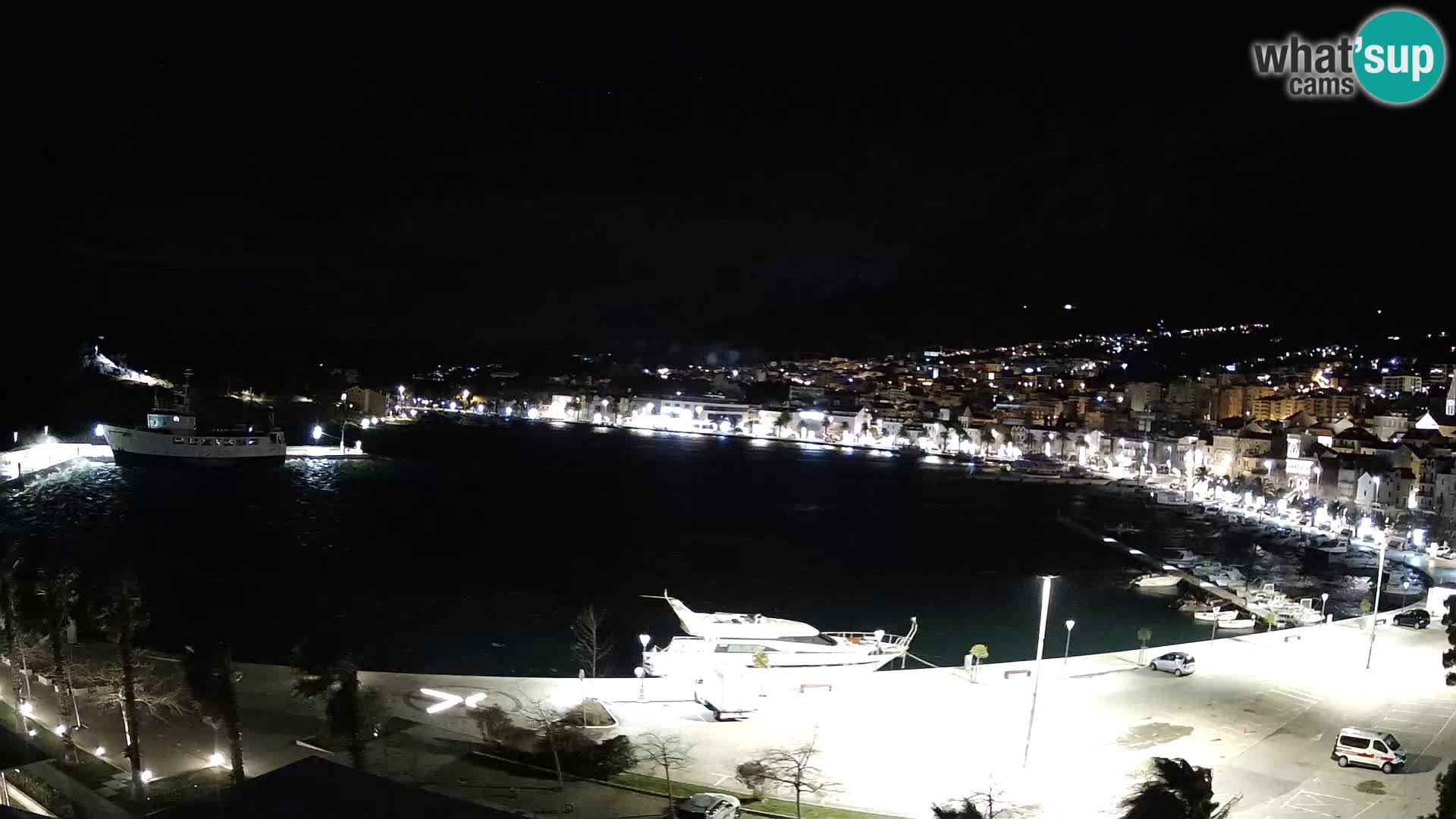 Webcam live -Makarska riva