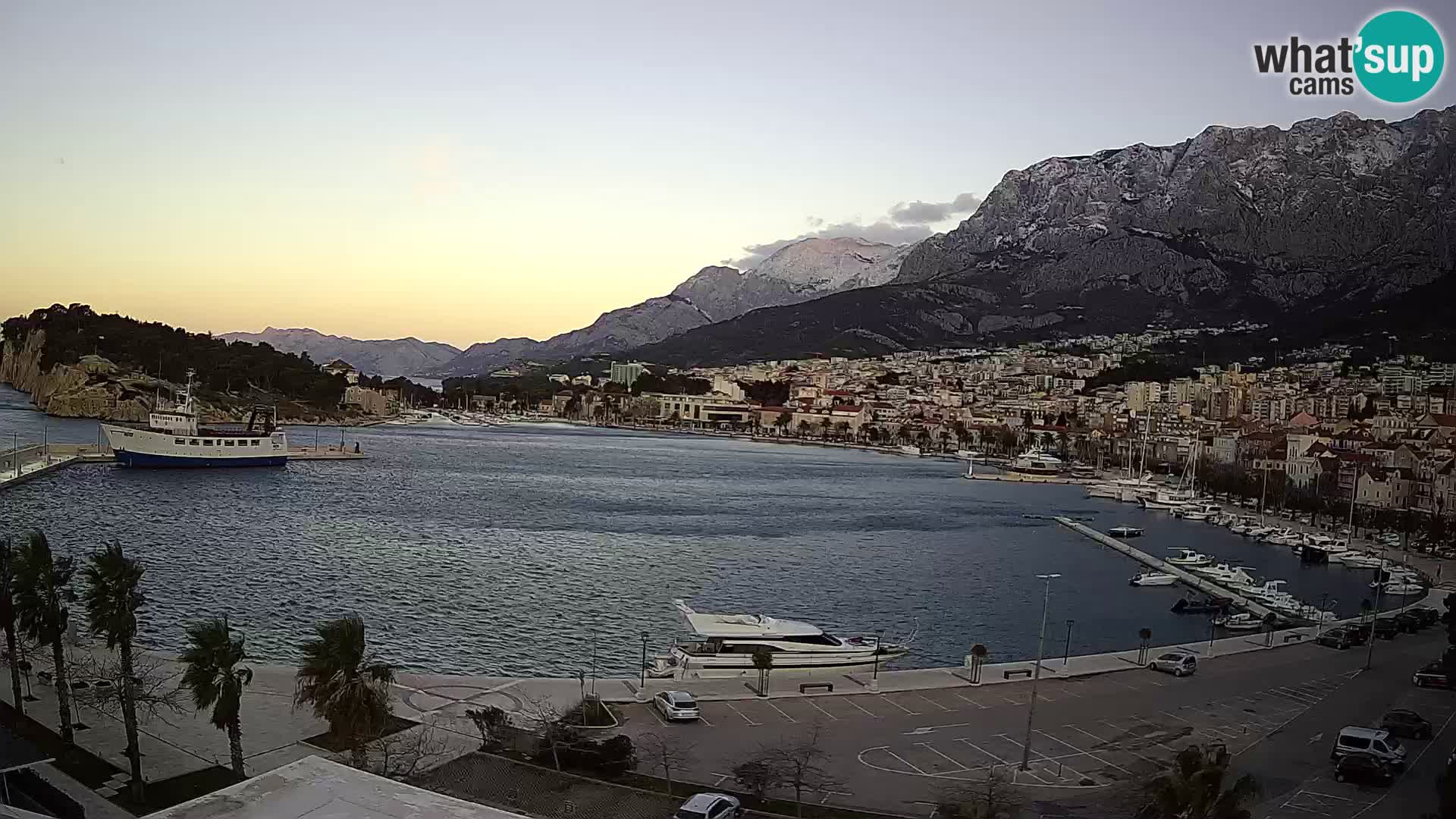 Webcam live -Makarska riva