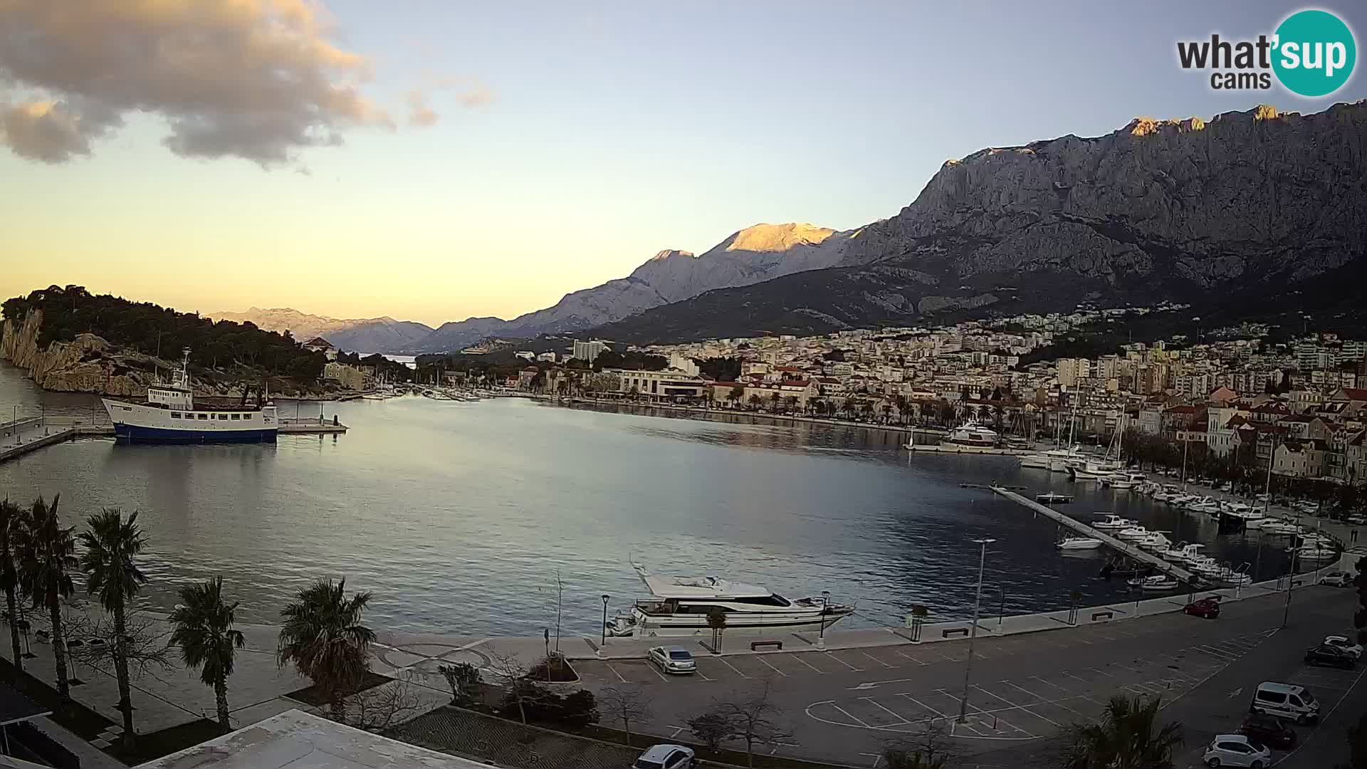 Webcam live -Makarska riva