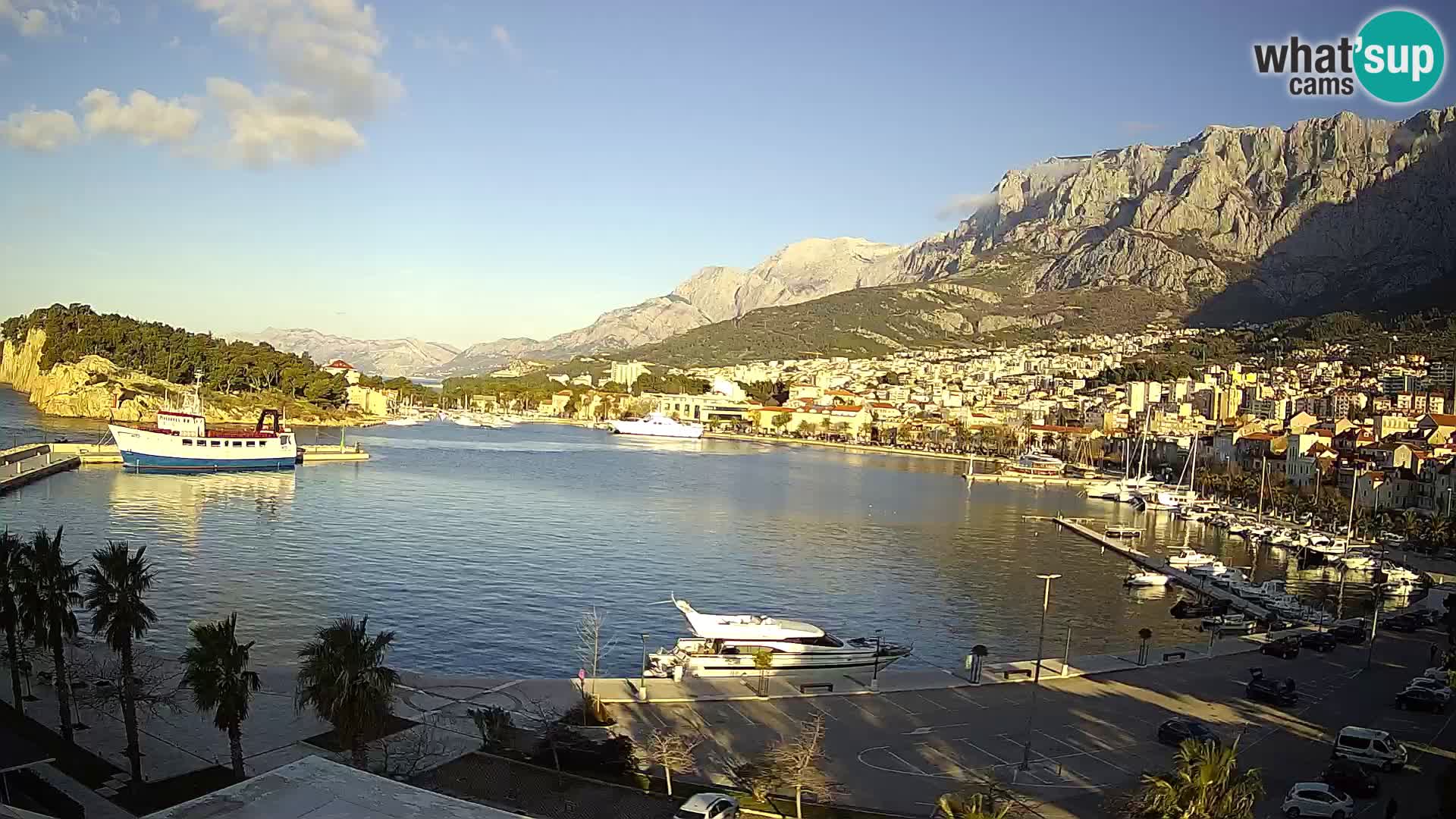 Webcam Strandpromenade von Makarska