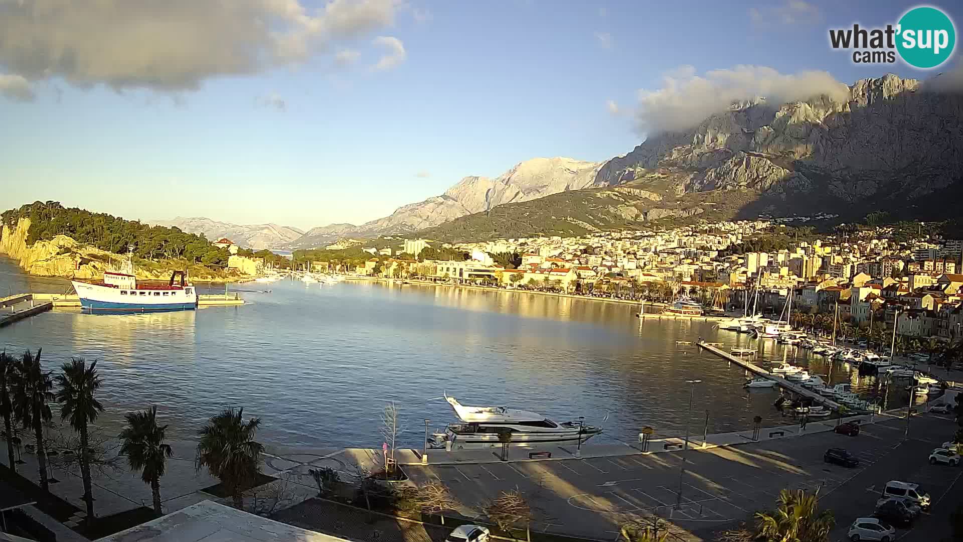 Webcam Strandpromenade von Makarska