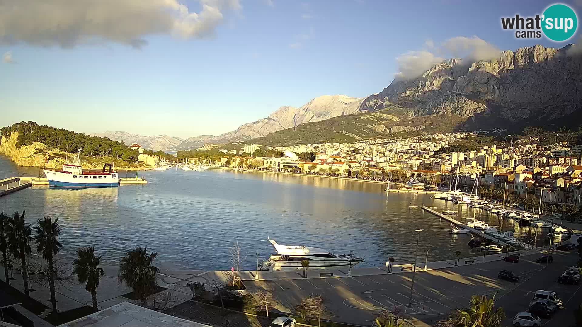 Webcam live -Makarska riva