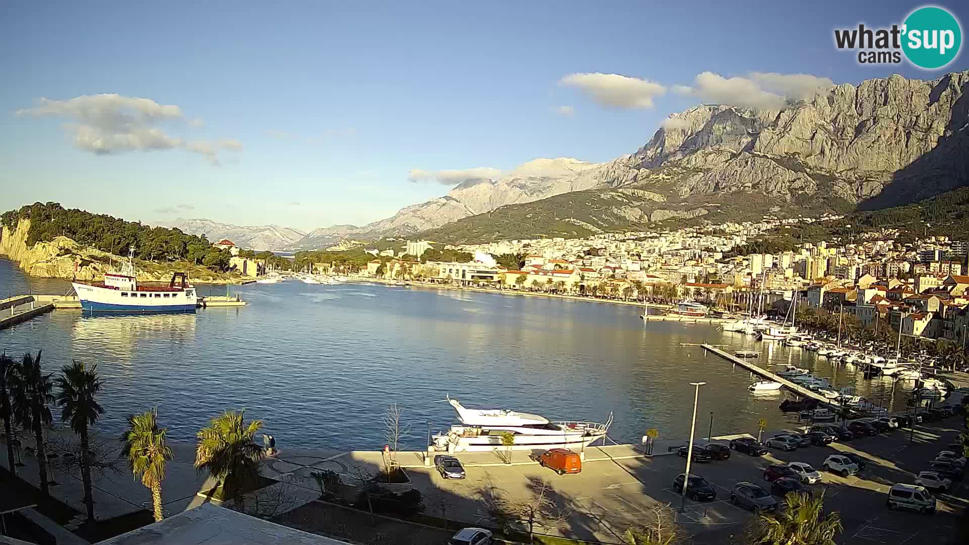 Webcam live -Makarska riva