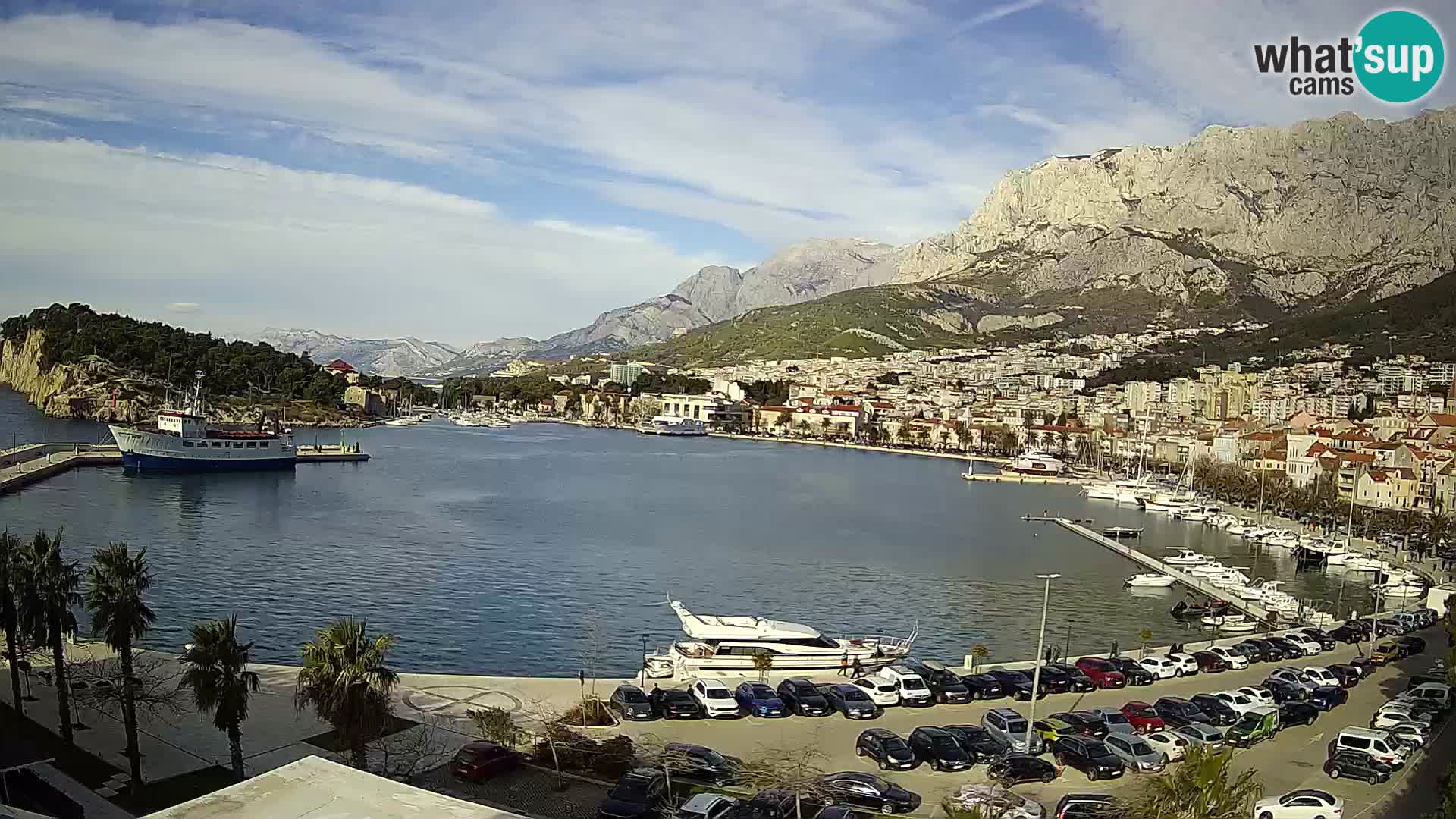 Webcam Strandpromenade von Makarska