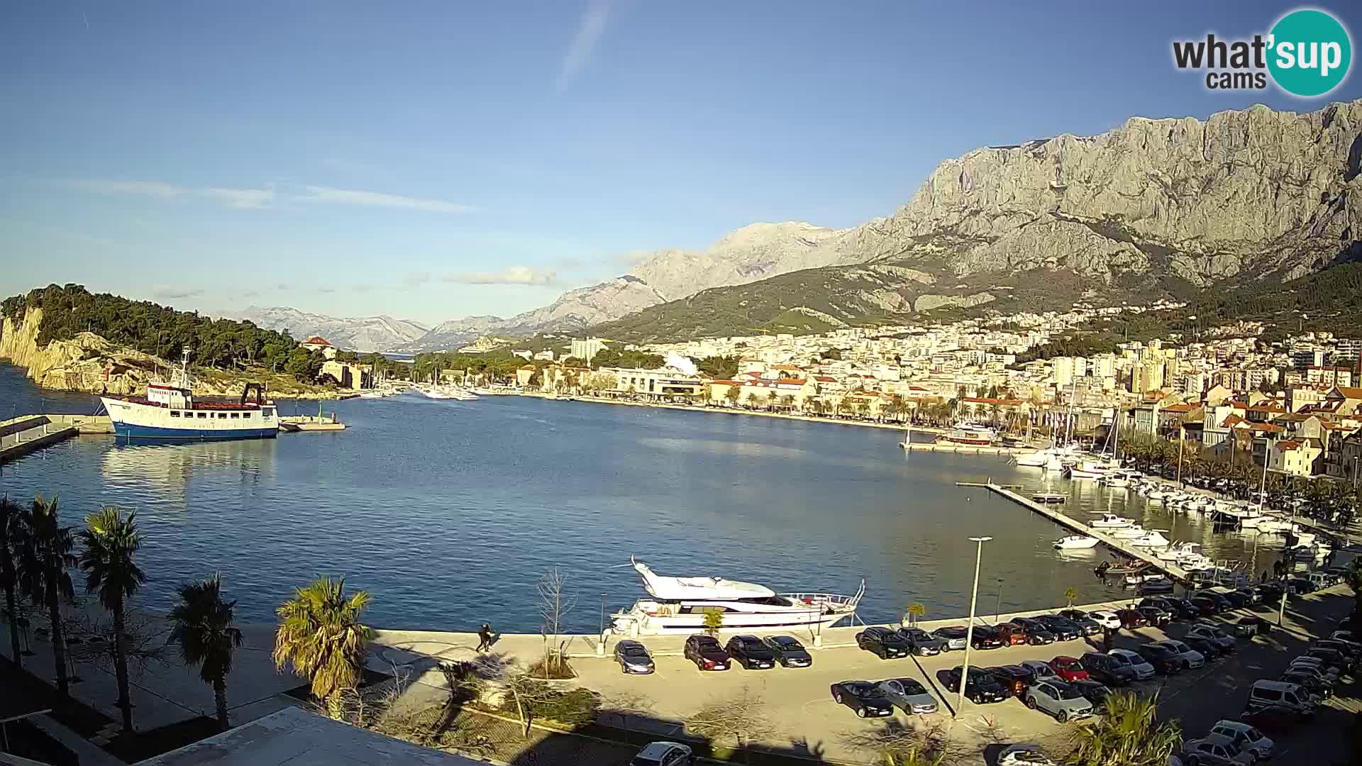 Webcam live -Makarska riva