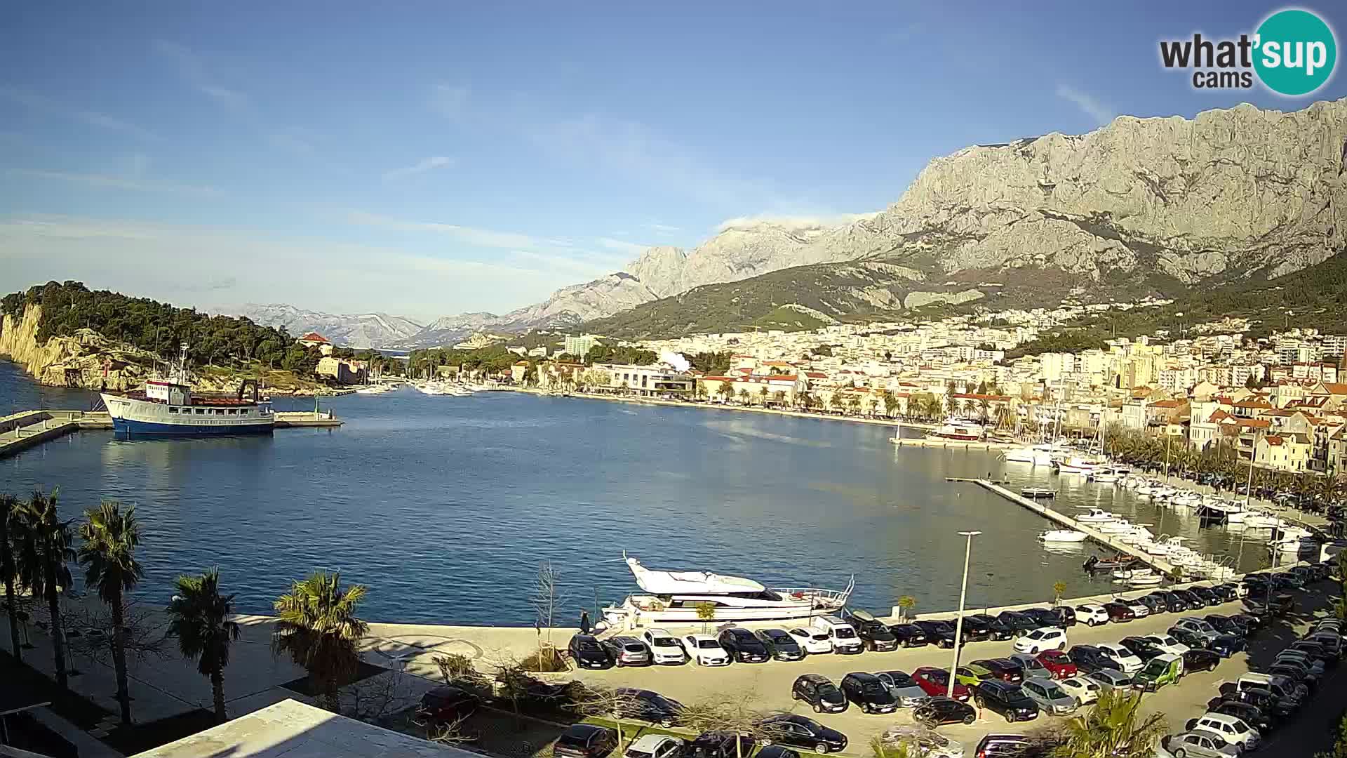 Webcam live -Makarska riva