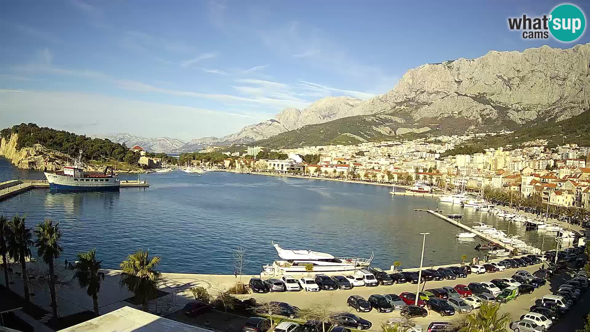 Webcam live -Makarska riva